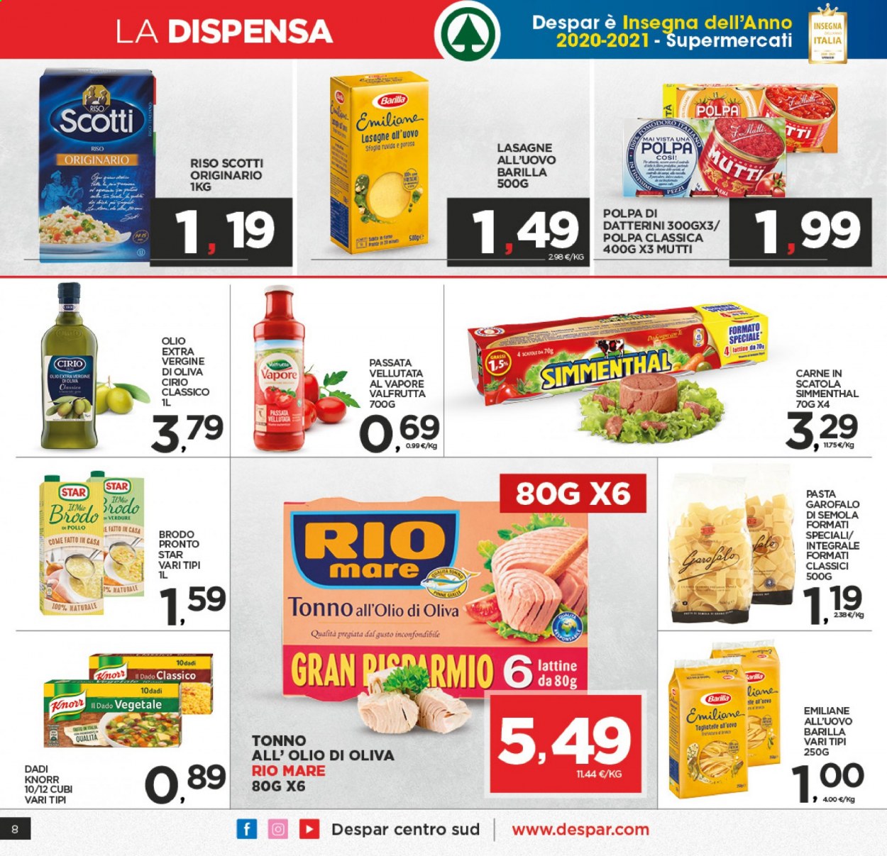 Volantino Interspar - 29/3/2021 - 7/4/2021. Pagina 8