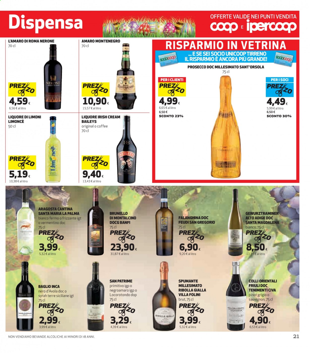 Volantino Coop - 25/3/2021 - 5/4/2021. Pagina 21