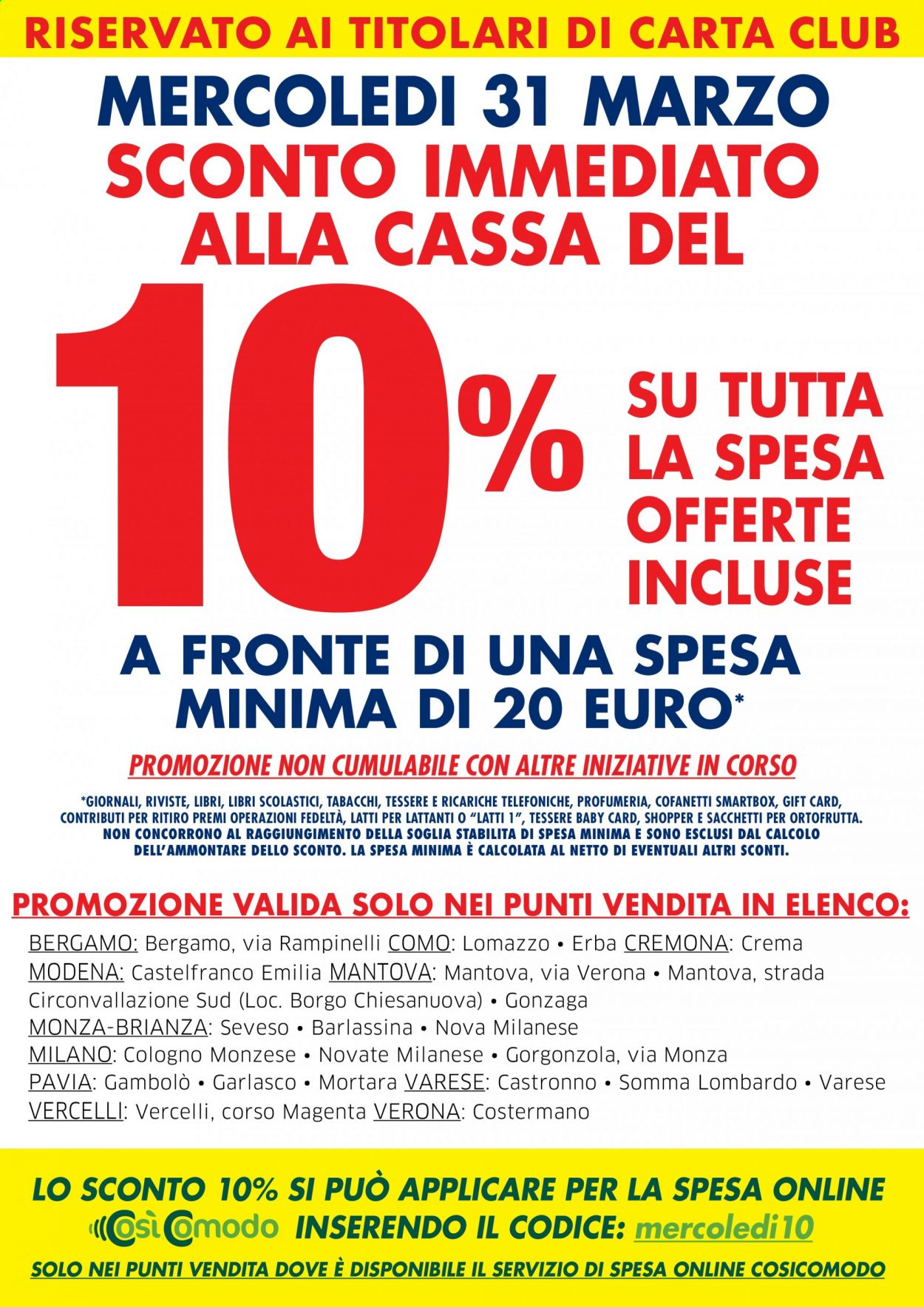 Volantino Famila - 31/3/2021 - 31/3/2021. Pagina 2