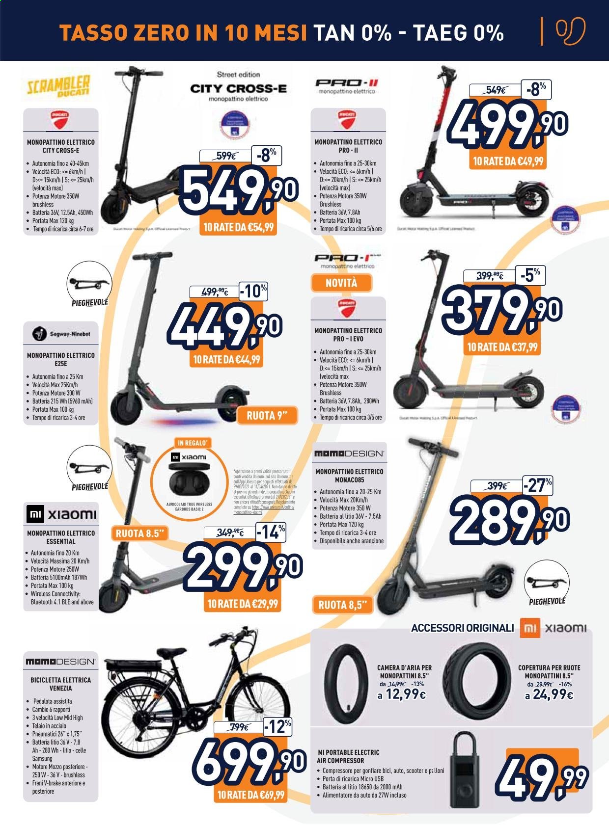 Volantino Unieuro - 29/3/2021 - 11/4/2021. Pagina 11