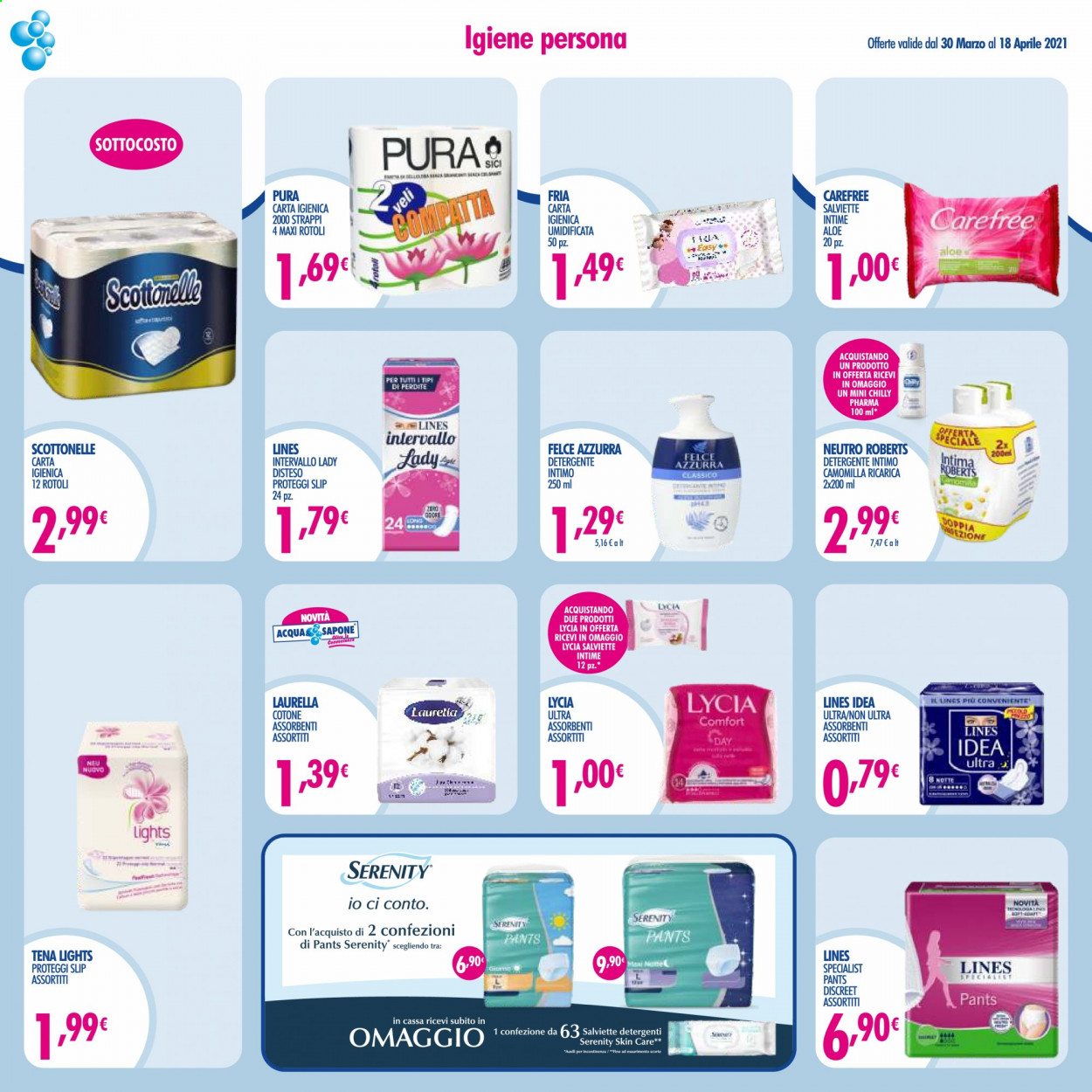 Volantino Acqua & Sapone - 30/3/2021 - 18/4/2021. Pagina 2