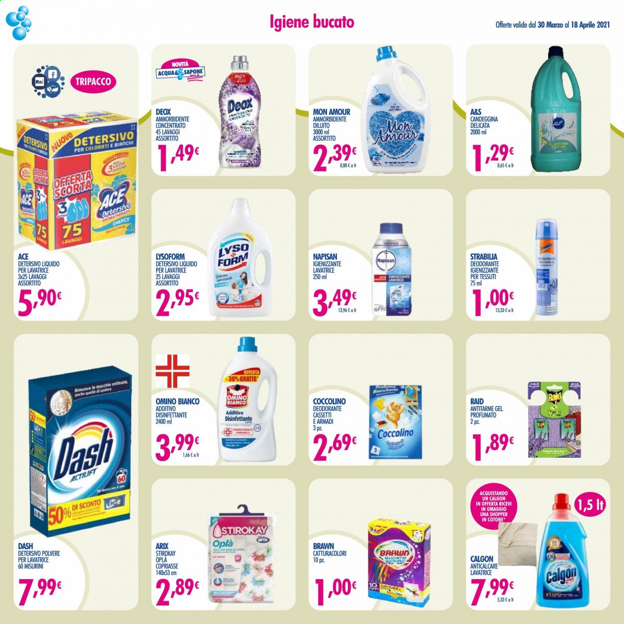 Volantino Acqua & Sapone - 30/3/2021 - 18/4/2021. Pagina 10
