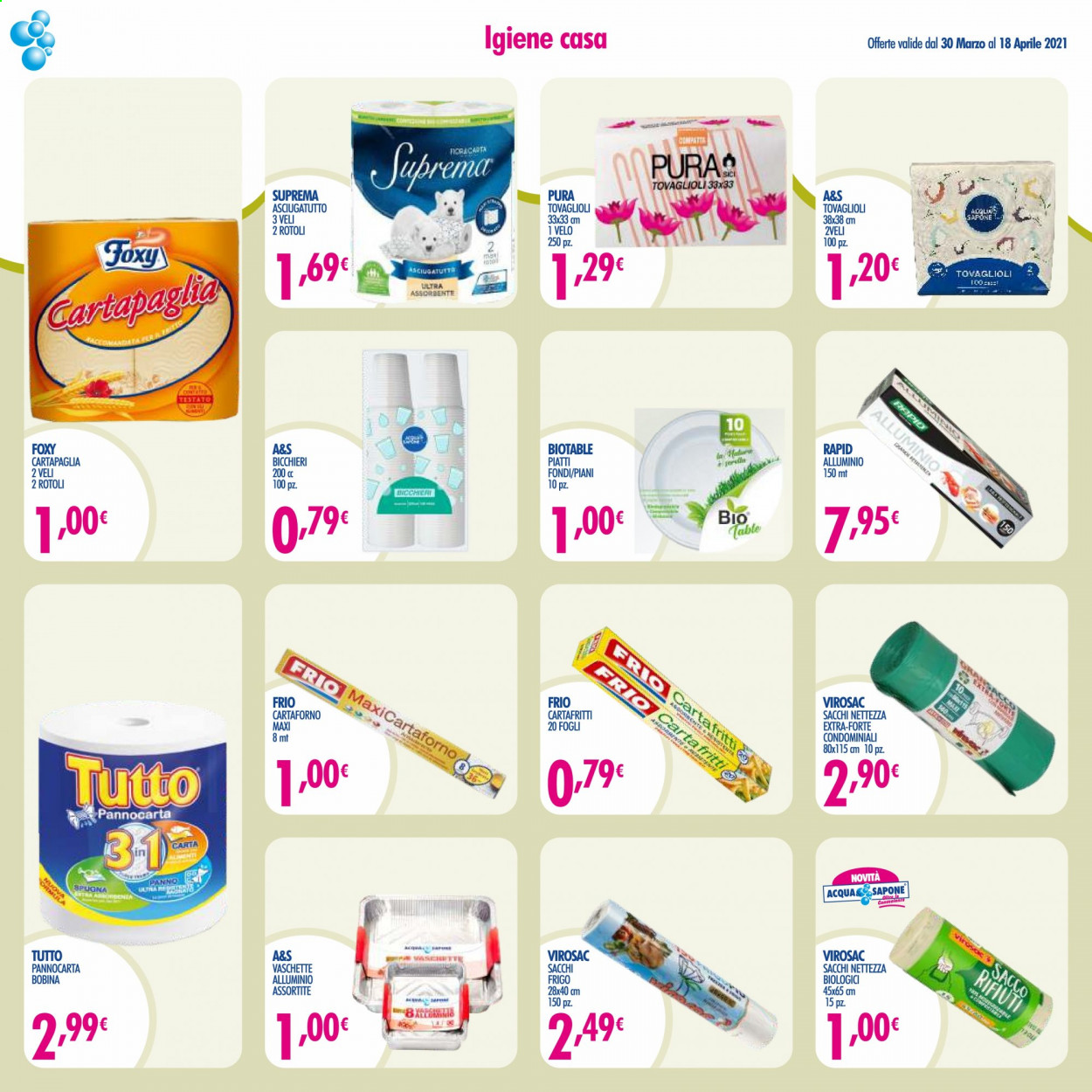 Volantino Acqua & Sapone - 30/3/2021 - 18/4/2021. Pagina 12