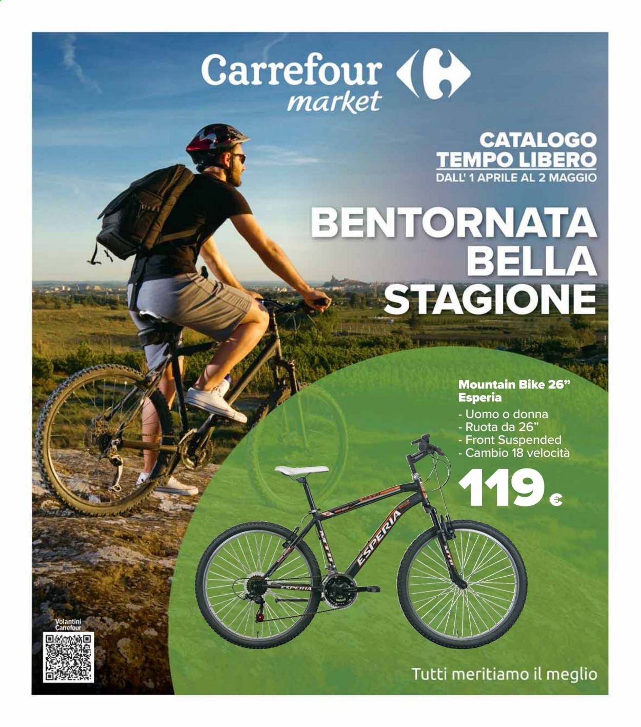 Volantino Carrefour - 1/4/2021 - 2/5/2021. Pagina 1