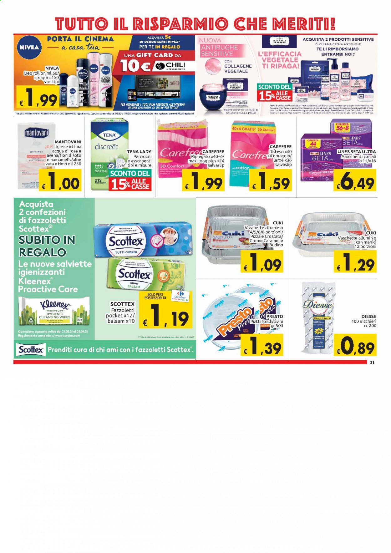 Volantino Carrefour - 30/3/2021 - 10/4/2021. Pagina 31