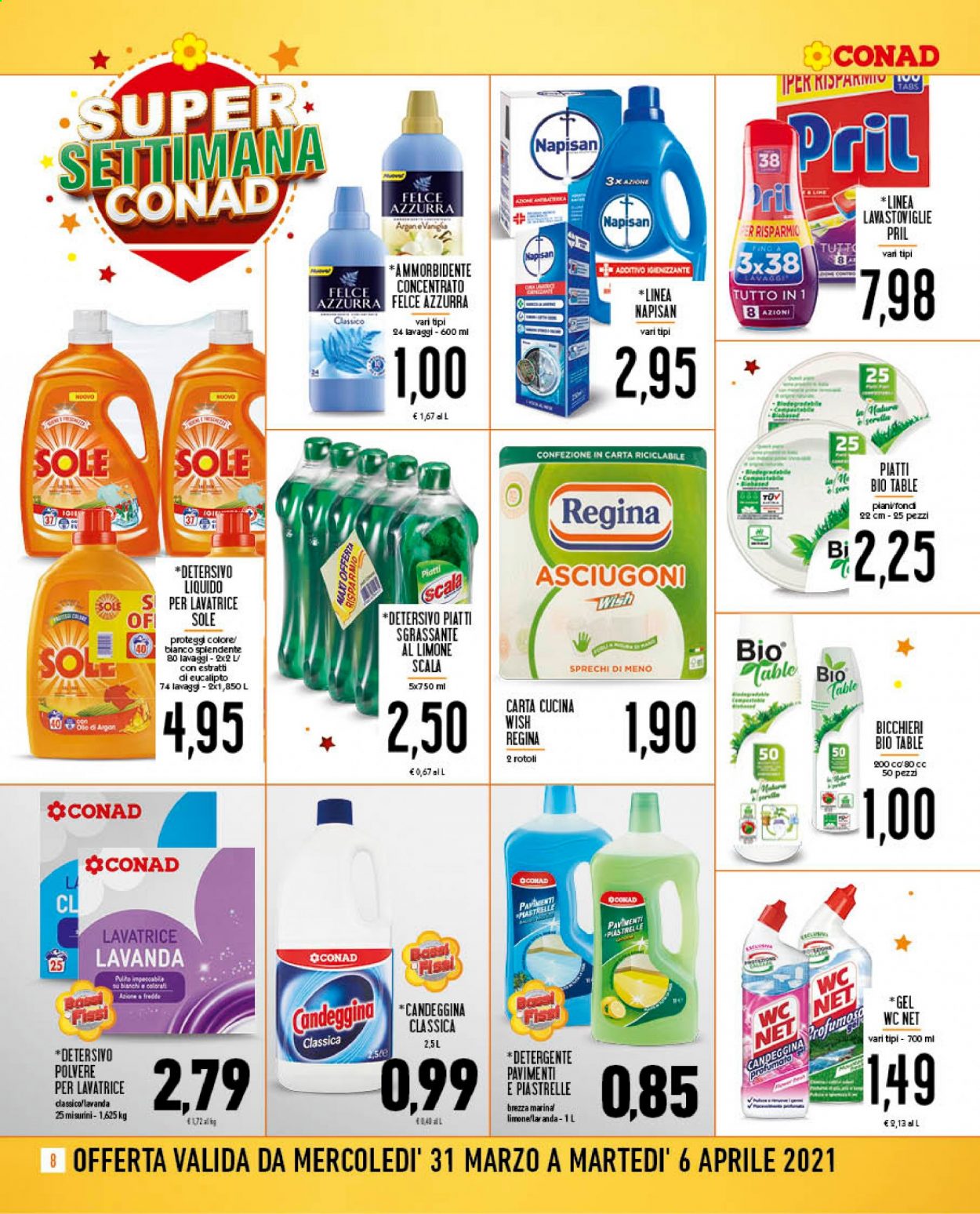 Volantino Conad - 31/3/2021 - 6/4/2021. Pagina 8
