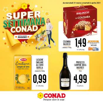 Volantino Conad - 31.3.2021 - 6.4.2021.