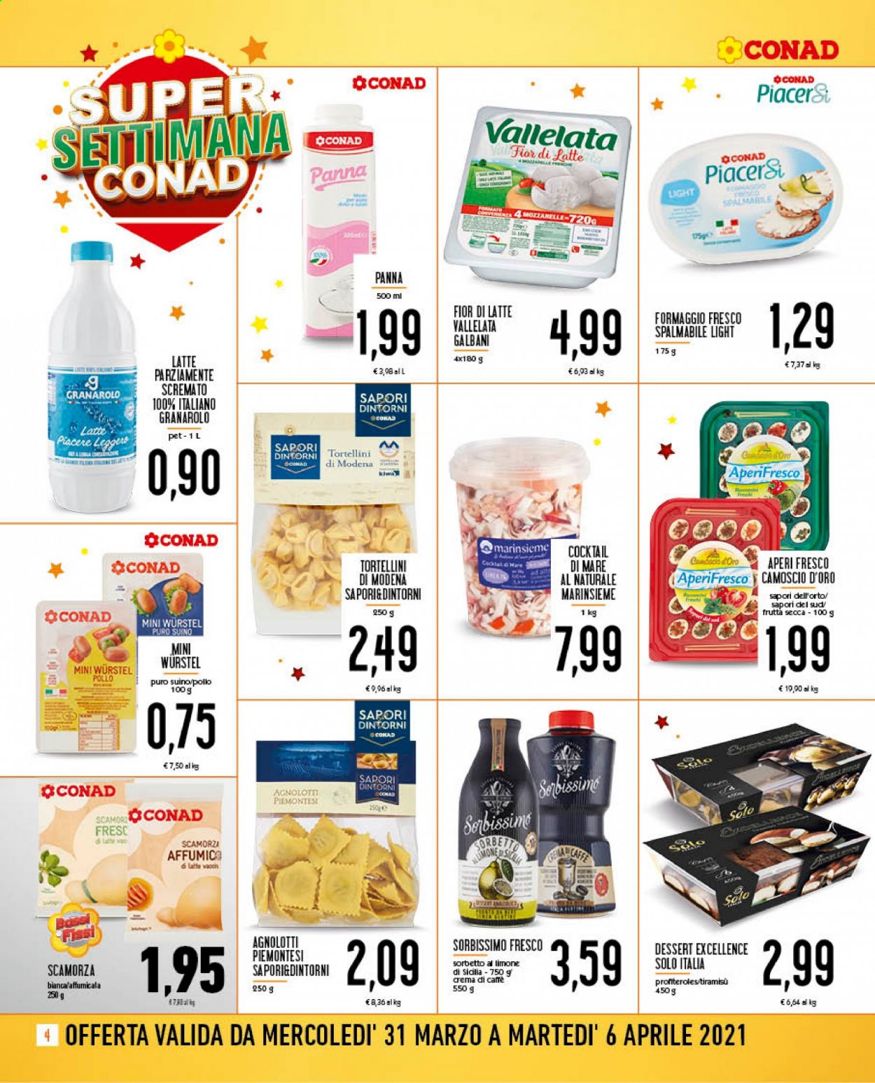 Leták Conad - 31.3.2021 - 6.4.2021. Strana 4