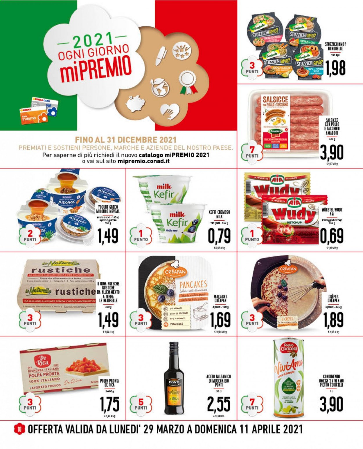 Leták Conad - 31.3.2021 - 6.4.2021. Strana 10