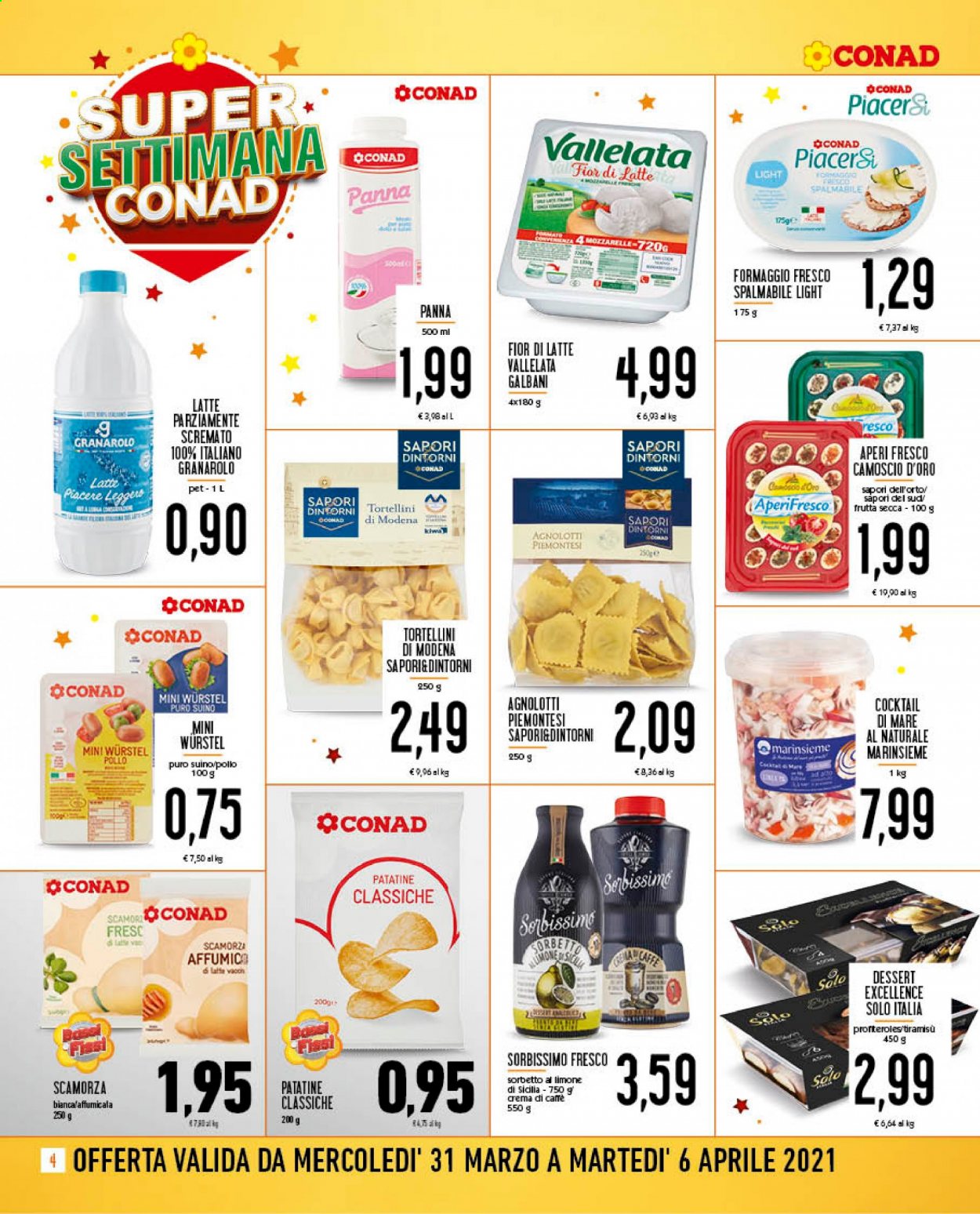 Volantino Conad - 31/3/2021 - 6/4/2021. Pagina 4