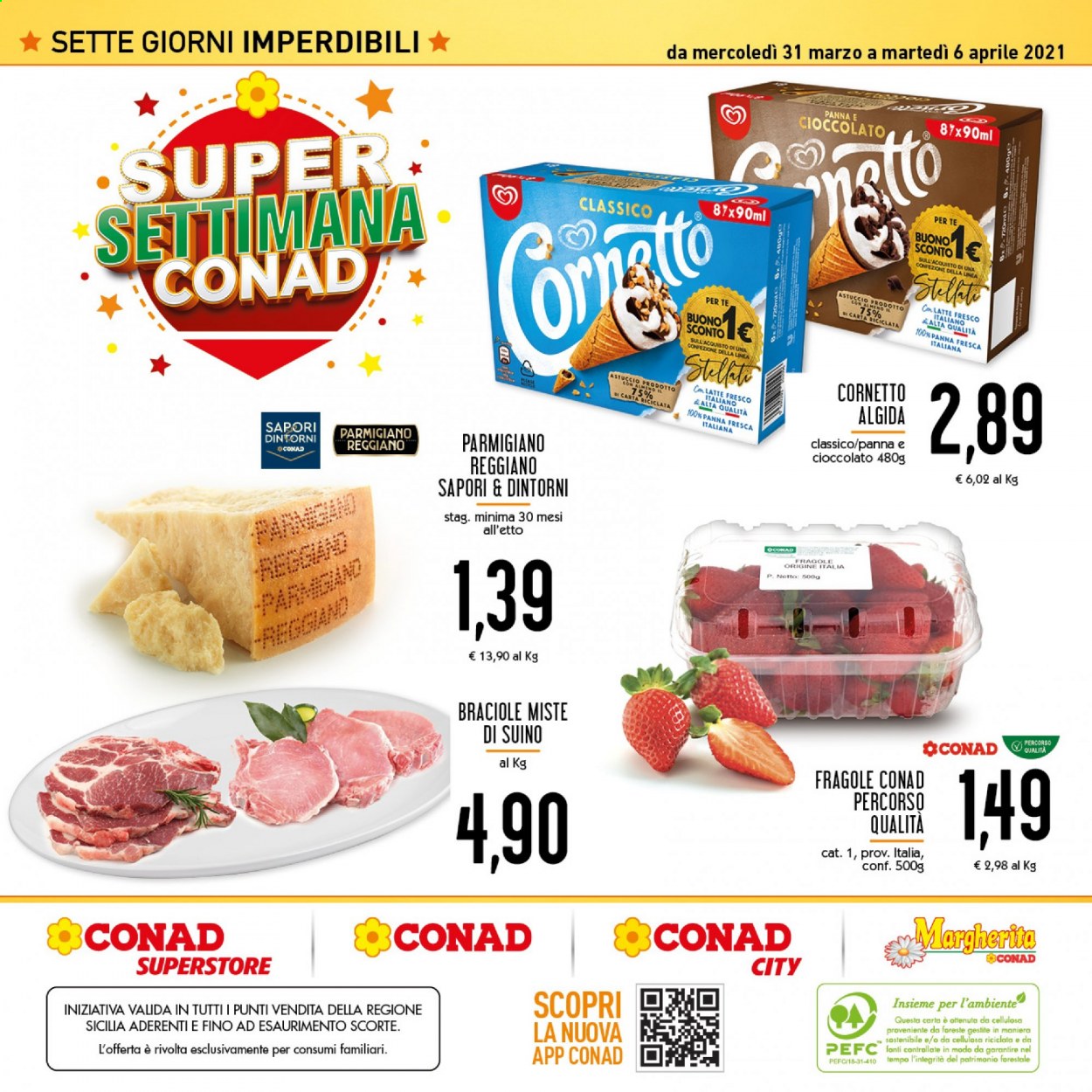 Volantino Conad - 31/3/2021 - 6/4/2021. Pagina 16