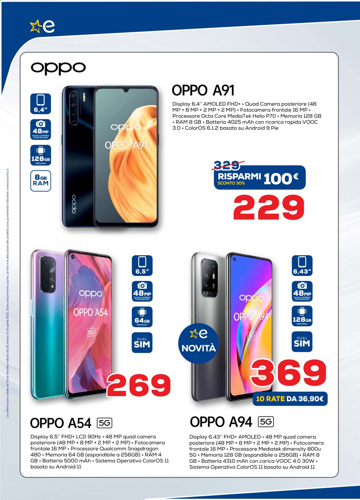 Volantino Euronics - 31/3/2021 - 14/4/2021. Pagina 12