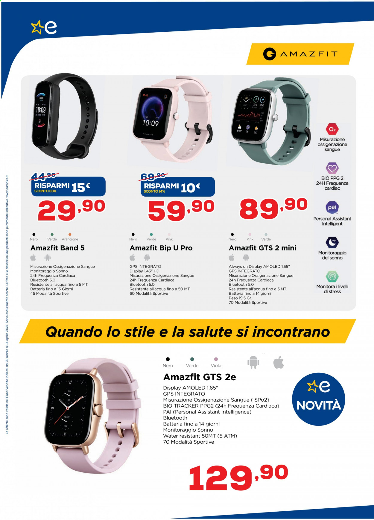 Volantino Euronics - 31/3/2021 - 14/4/2021. Pagina 26