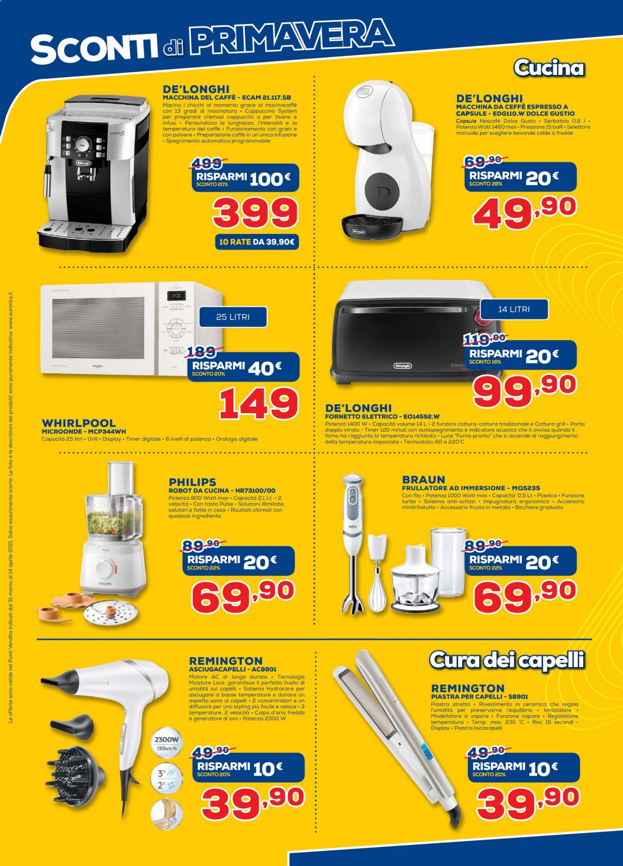 Volantino Euronics - 31/3/2021 - 14/4/2021. Pagina 36