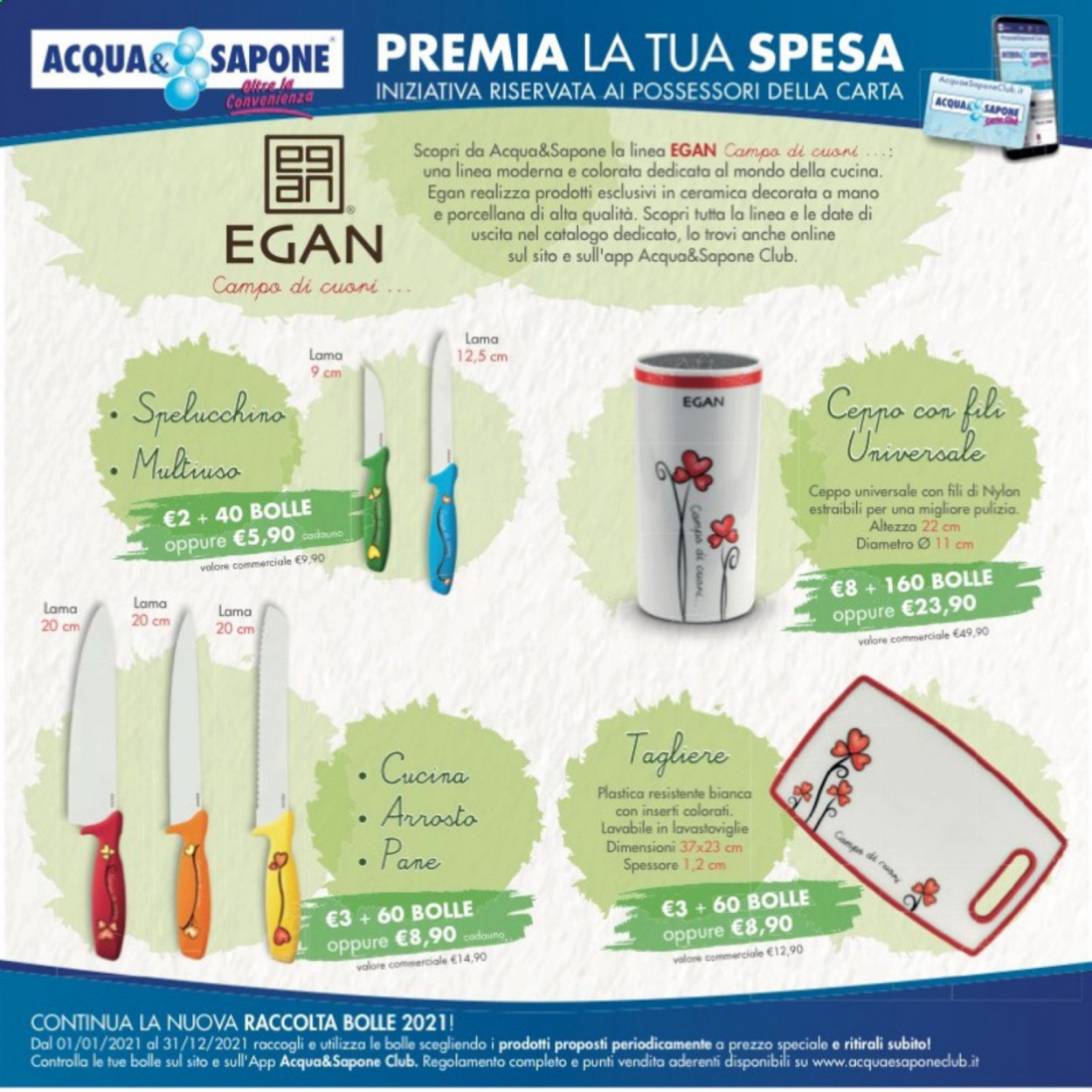 thumbnail - Volantino Acqua & Sapone - 1/4/2021 - 13/4/2021 - Prodotti in offerta - ceppo. Pagina 2.