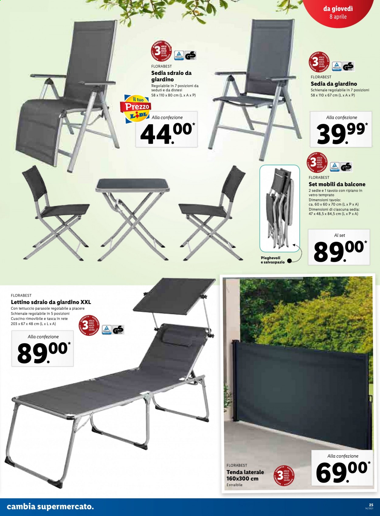 Volantino Lidl - 5/4/2021 - 11/4/2021. Pagina 25