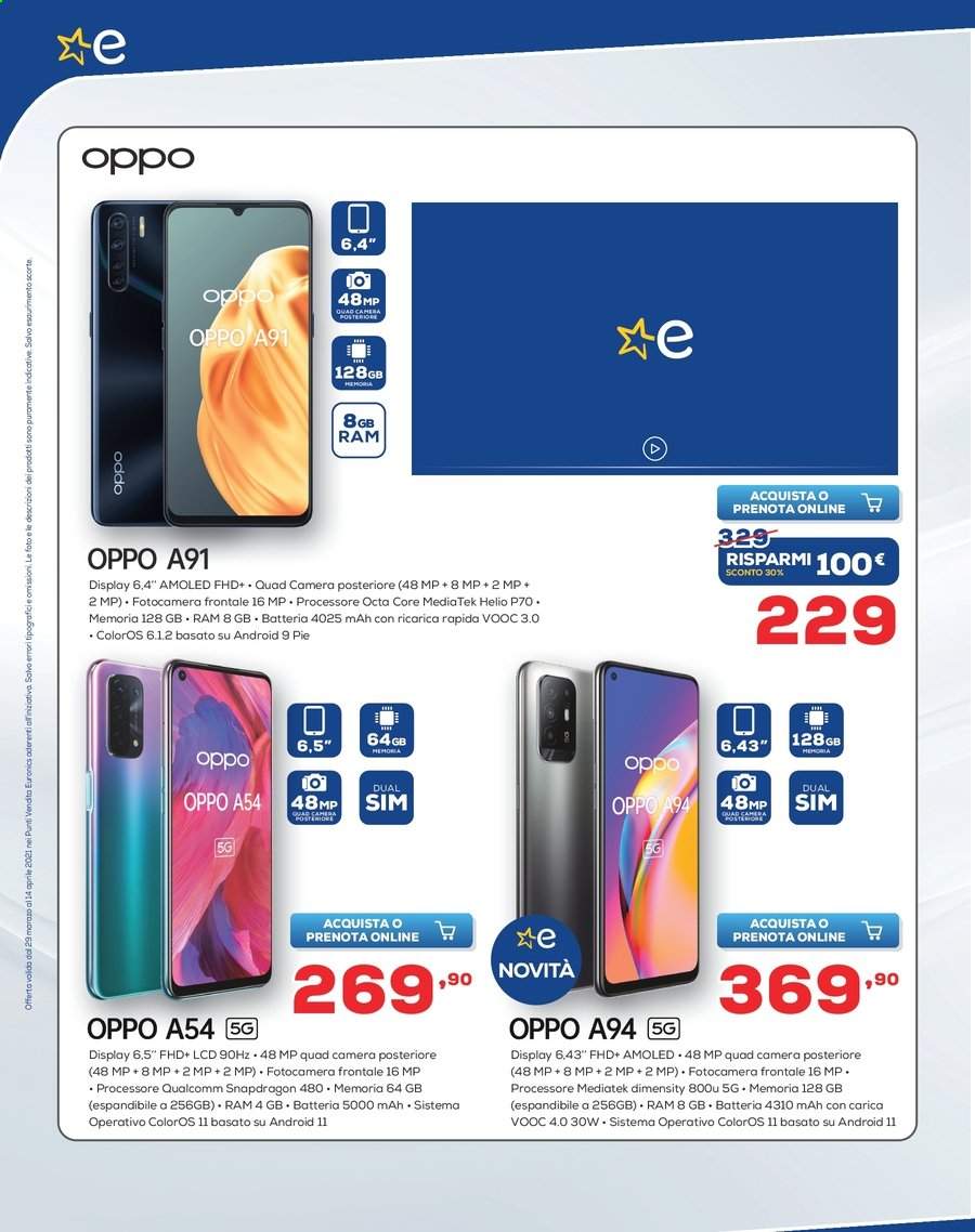 Volantino Euronics - 29/3/2021 - 14/4/2021. Pagina 4