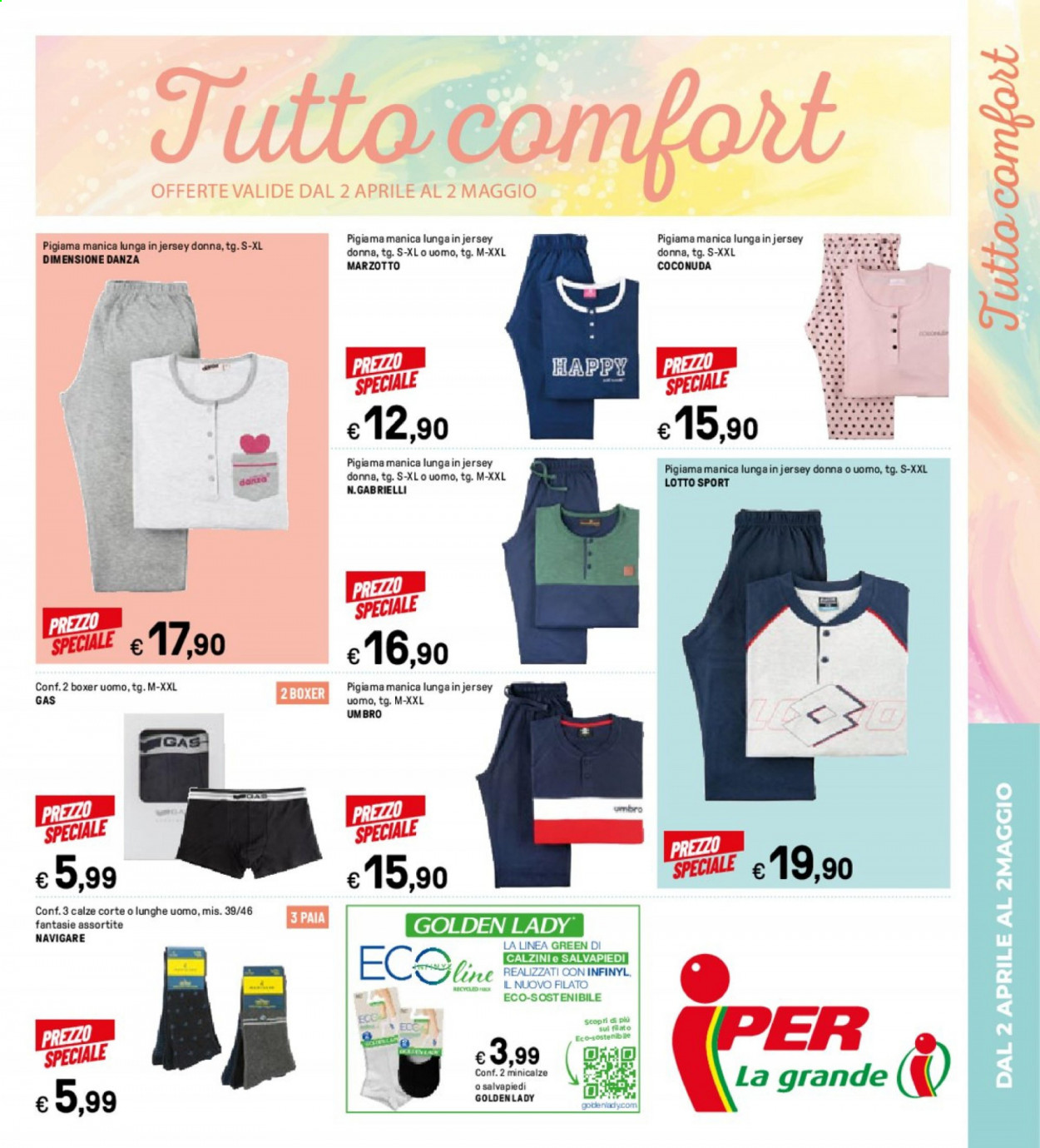 Volantino Iper, La grande i - 2/4/2021 - 2/5/2021. Pagina 1