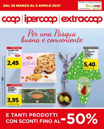 Volantino Coop - 25.3.2021 - 3.4.2021.