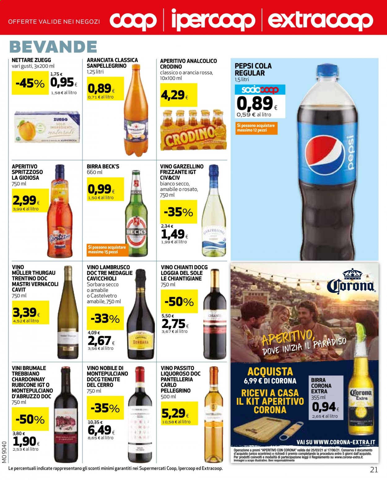 Volantino Coop - 25/3/2021 - 3/4/2021. Pagina 21