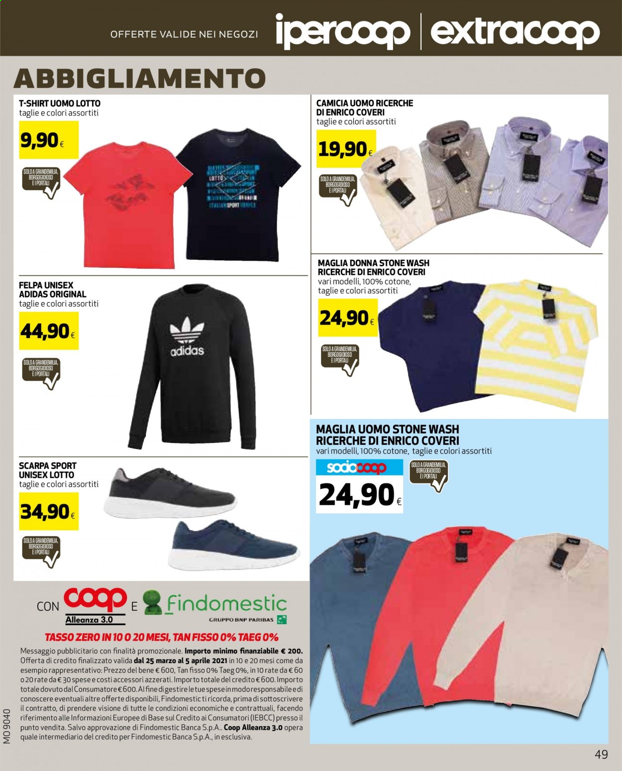 Volantino Coop - 25/3/2021 - 3/4/2021. Pagina 49