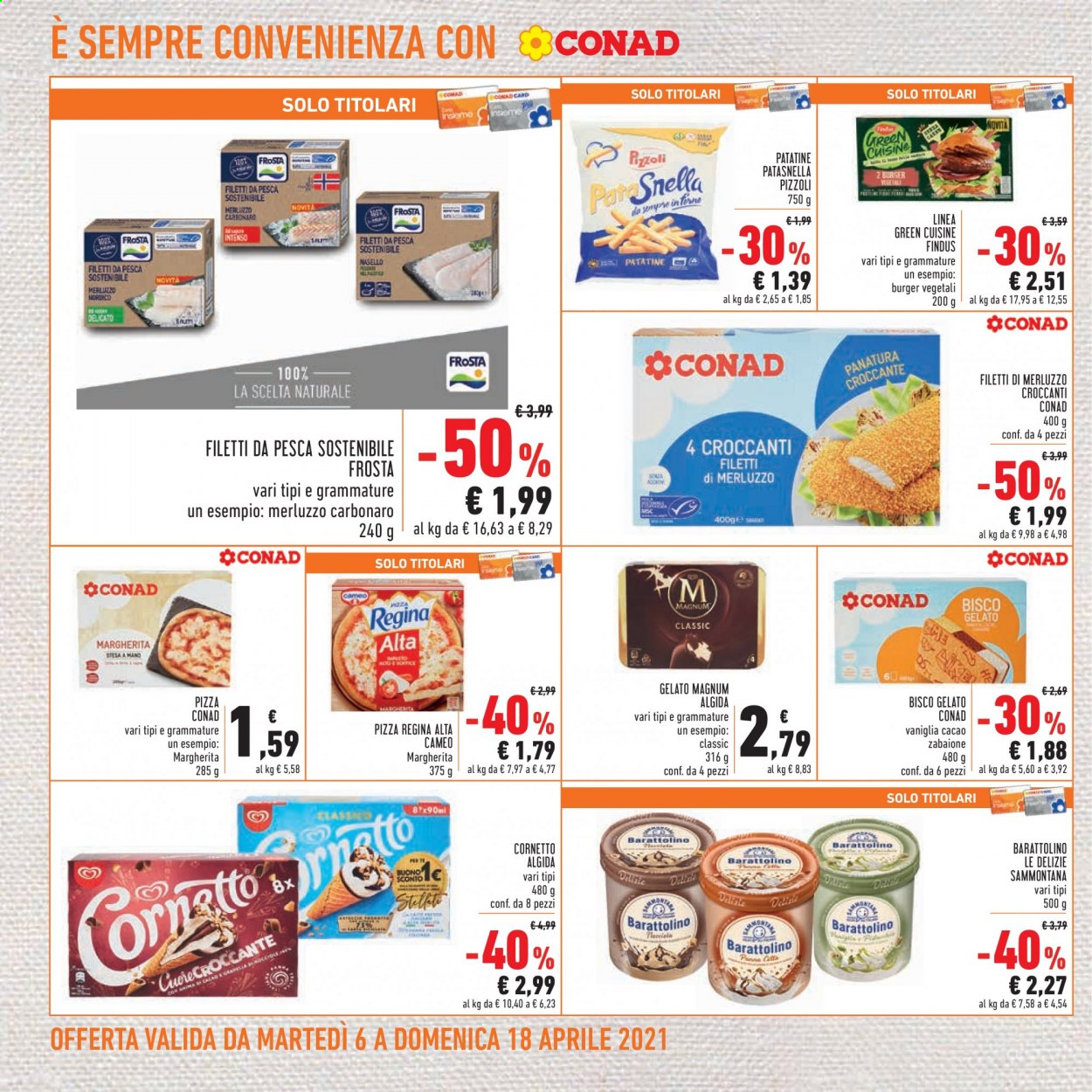 Leták Conad - 6.4.2021 - 18.4.2021. Strana 18
