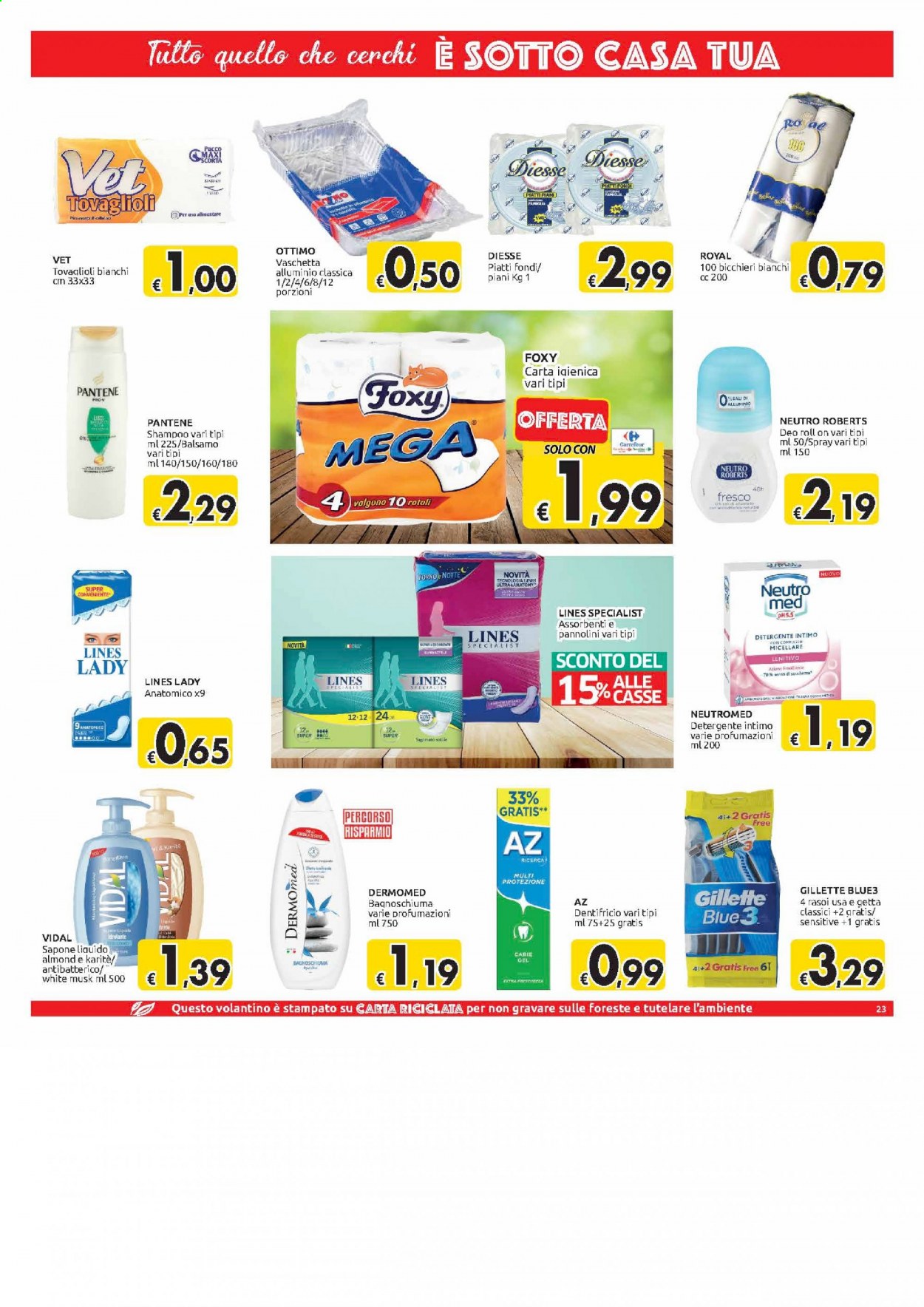 Volantino Carrefour - 31/3/2021 - 12/4/2021. Pagina 23