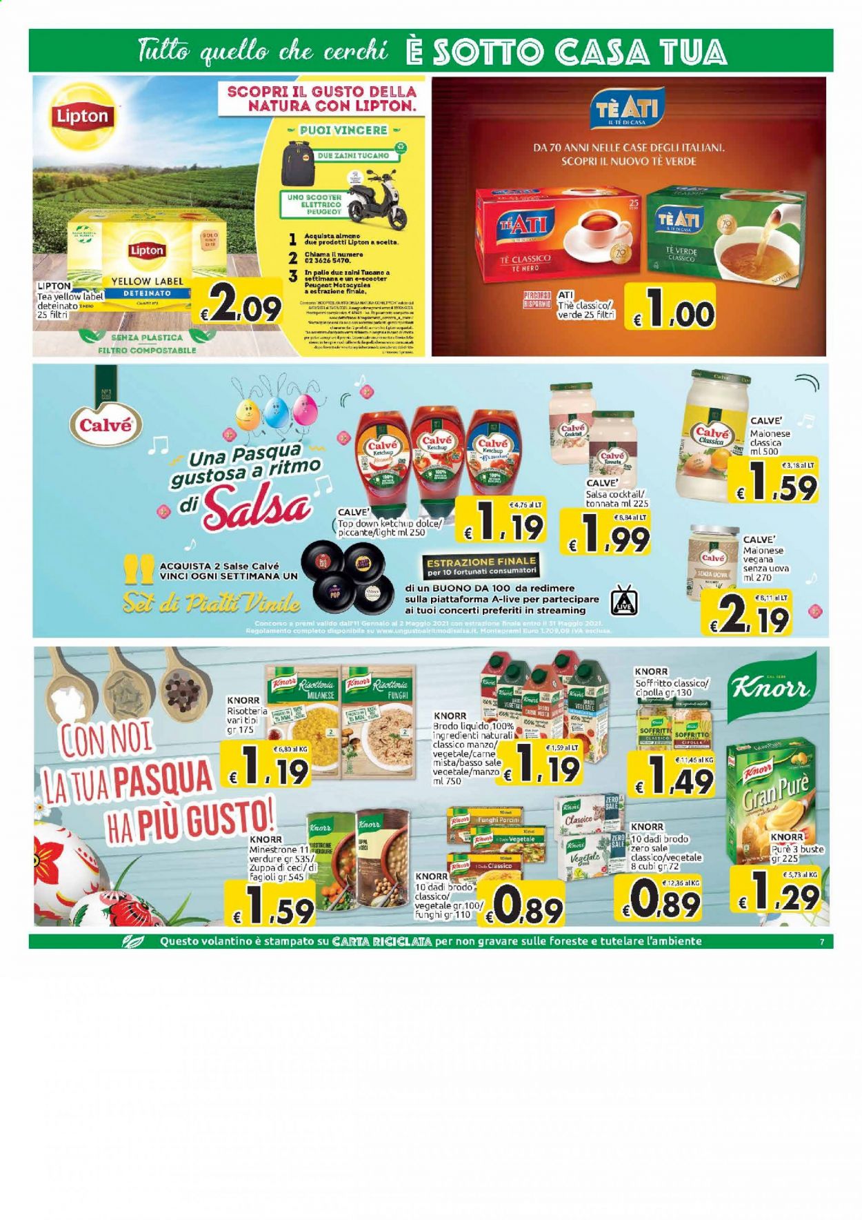 Volantino Carrefour - 31/3/2021 - 12/4/2021. Pagina 7