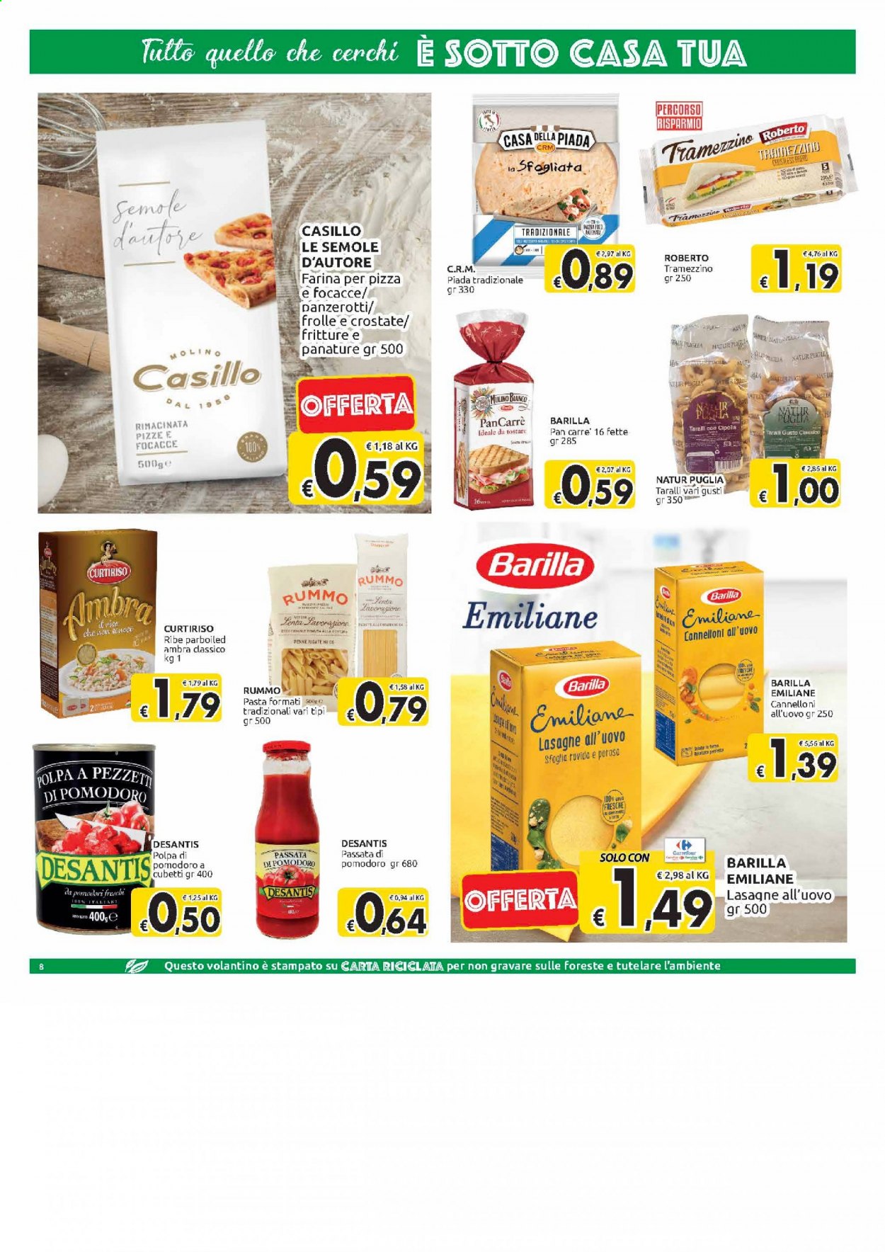 Volantino Carrefour - 31/3/2021 - 12/4/2021. Pagina 8