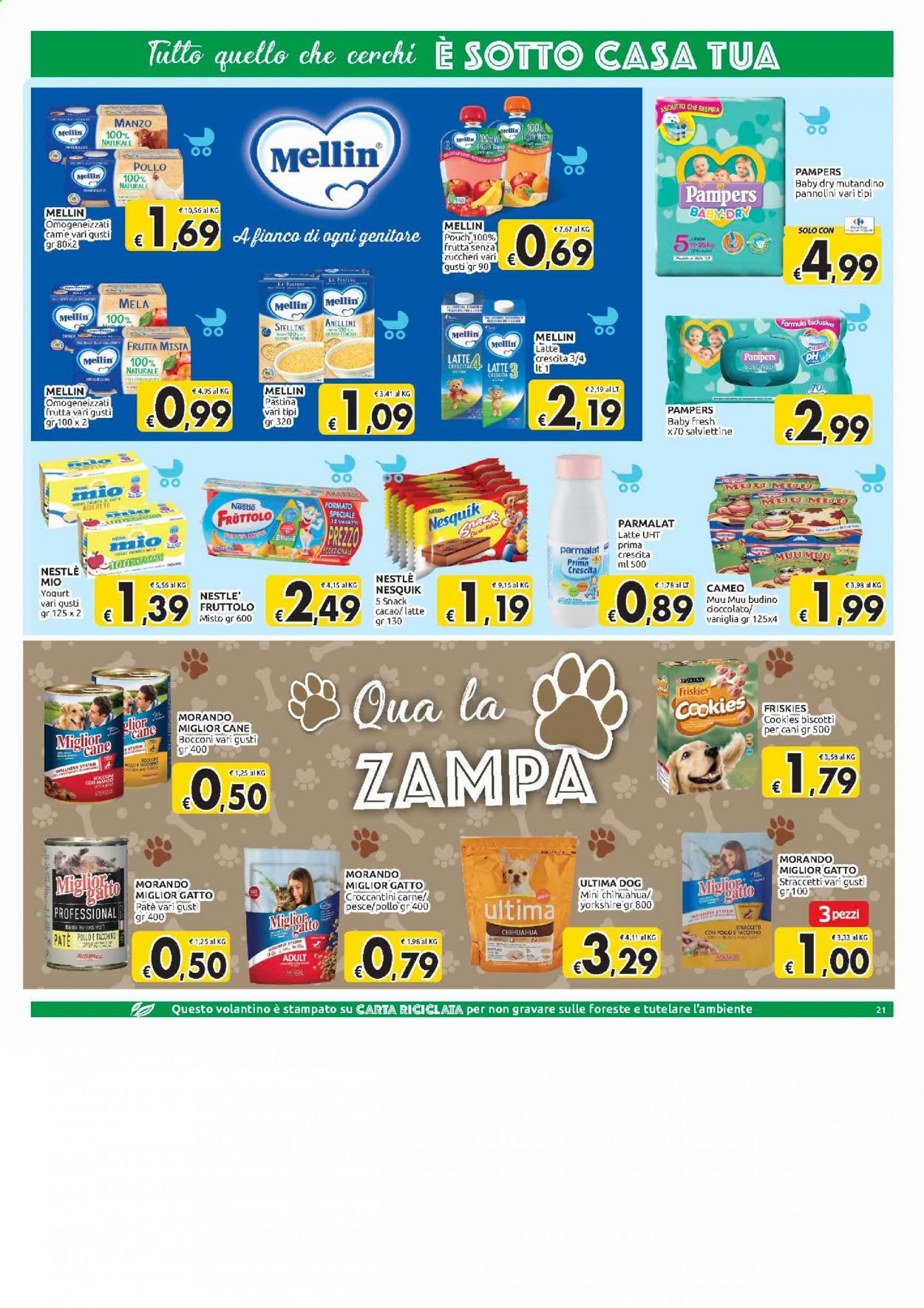 Volantino Carrefour - 31/3/2021 - 12/4/2021. Pagina 21