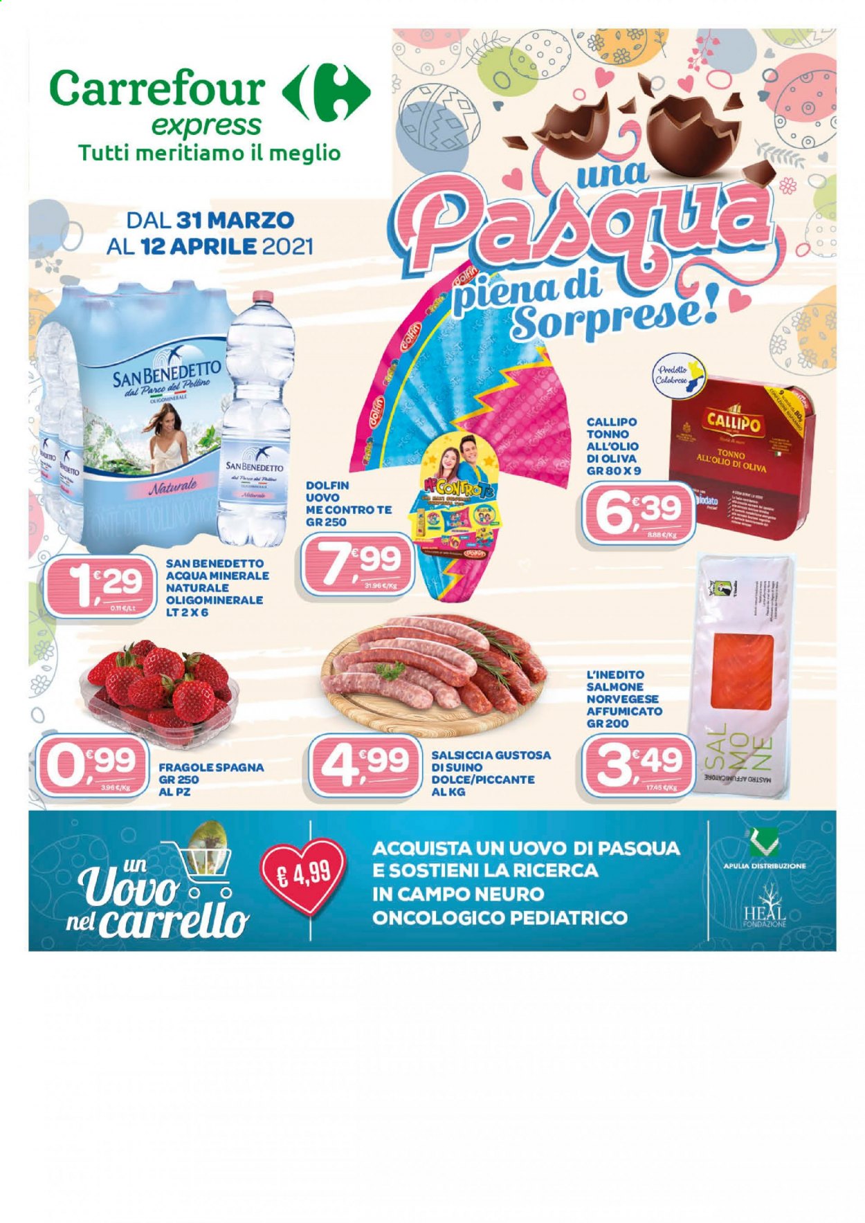 Leták Carrefour - 31.3.2021 - 12.4.2021. Strana 1