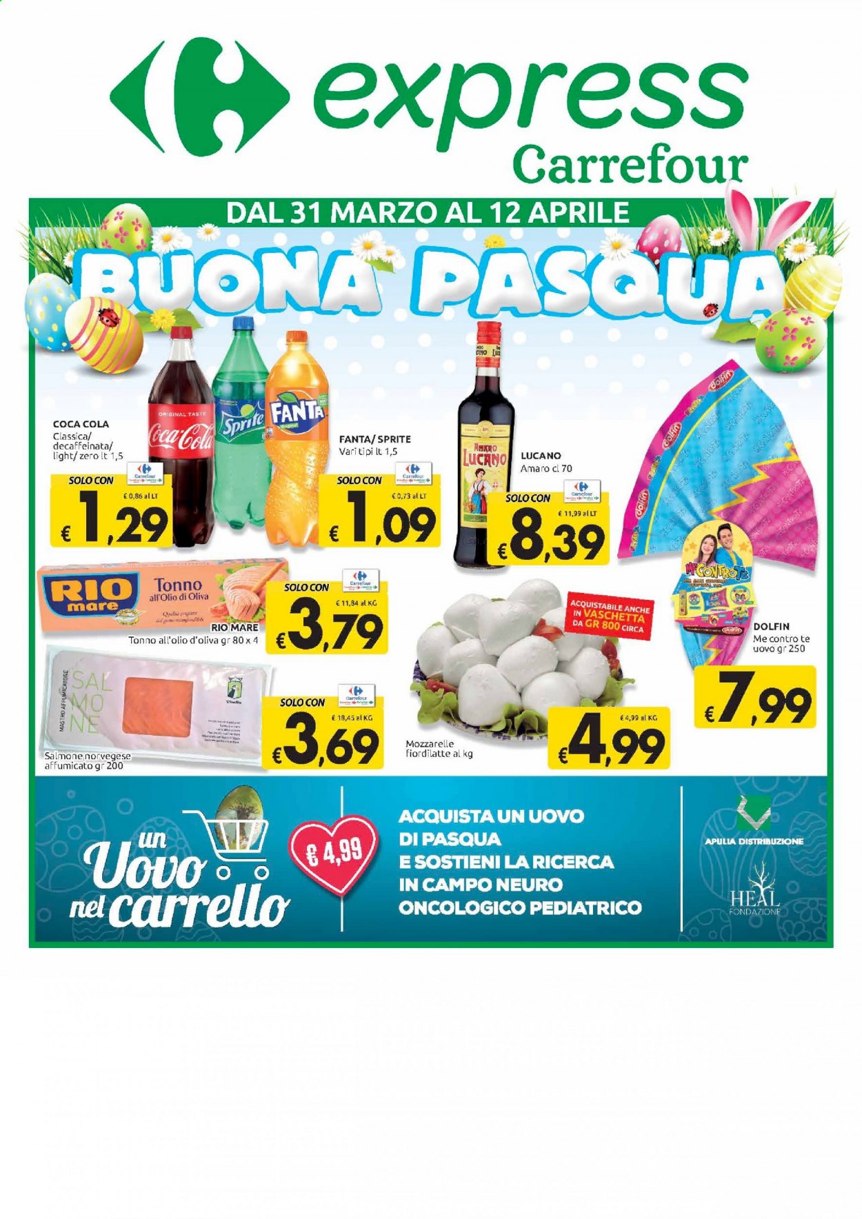 Leták Carrefour - 31.3.2021 - 12.4.2021. Strana 1