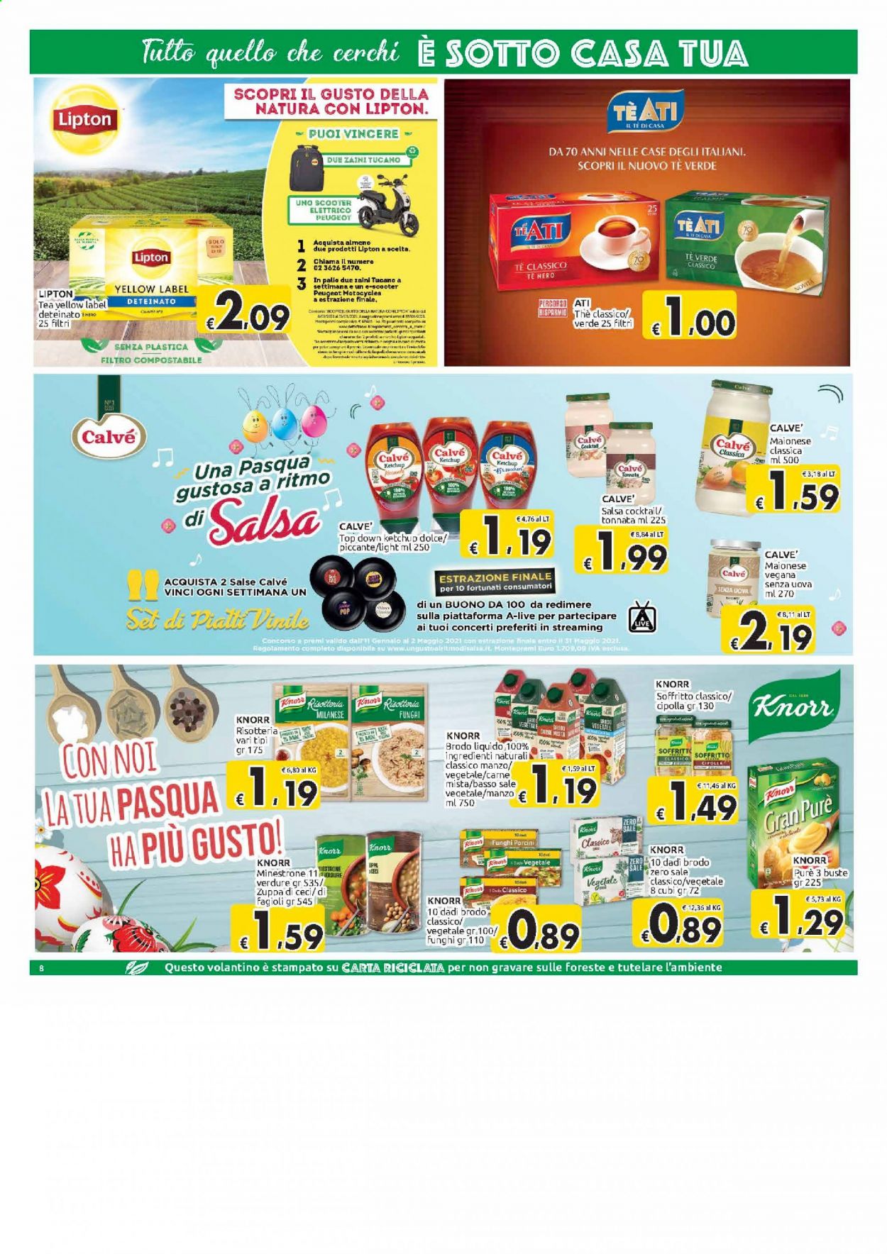 Volantino Carrefour - 31/3/2021 - 12/4/2021. Pagina 8