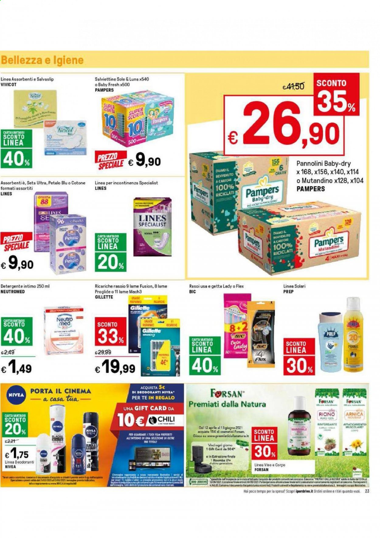 Volantino Iper, La grande i - 6/4/2021 - 18/4/2021. Pagina 23
