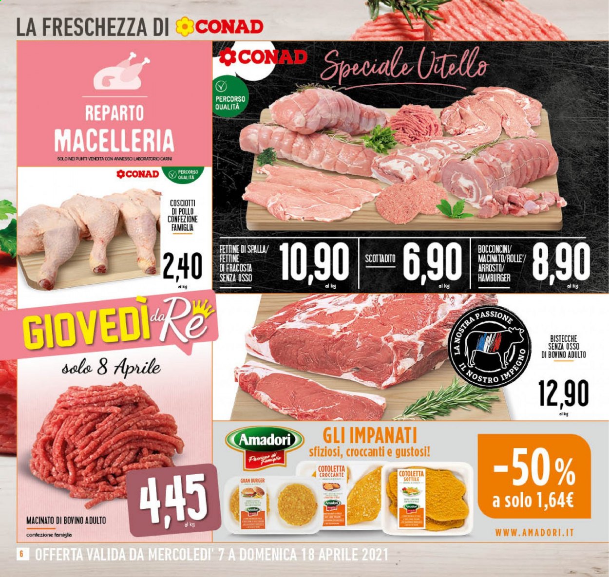 Volantino Conad - 7/4/2021 - 18/4/2021. Pagina 6