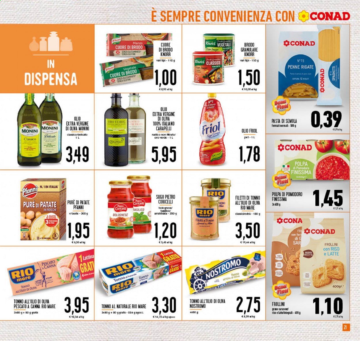 Volantino Conad - 7/4/2021 - 18/4/2021. Pagina 21