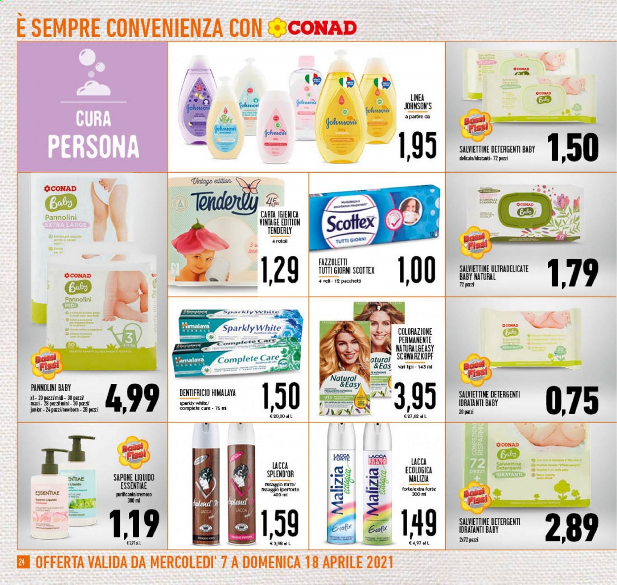 Volantino Conad - 7/4/2021 - 18/4/2021. Pagina 24