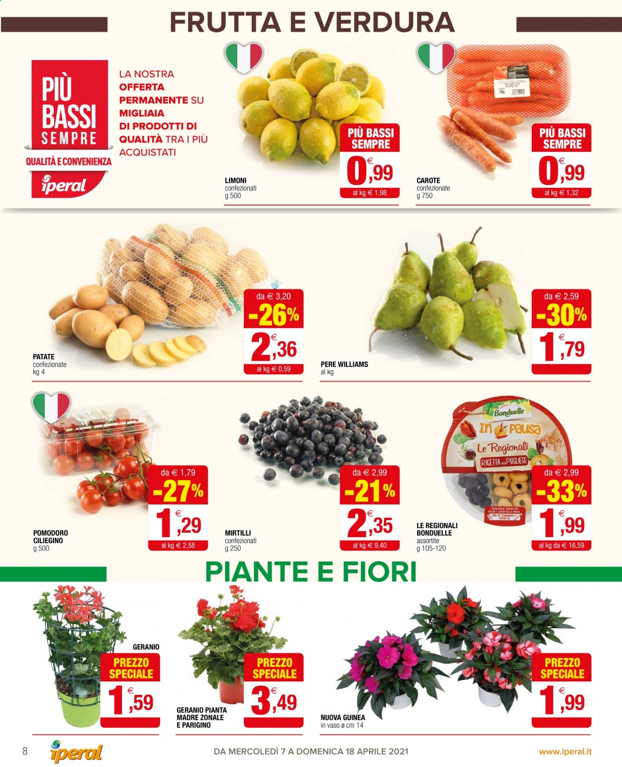 Volantino Iperal - 7/4/2021 - 18/4/2021. Pagina 8