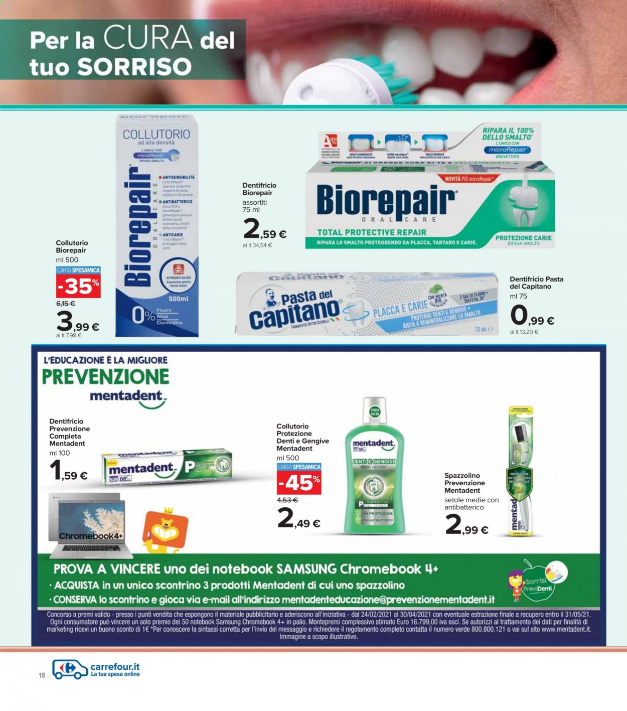 Volantino Carrefour - 6/4/2021 - 21/4/2021. Pagina 18