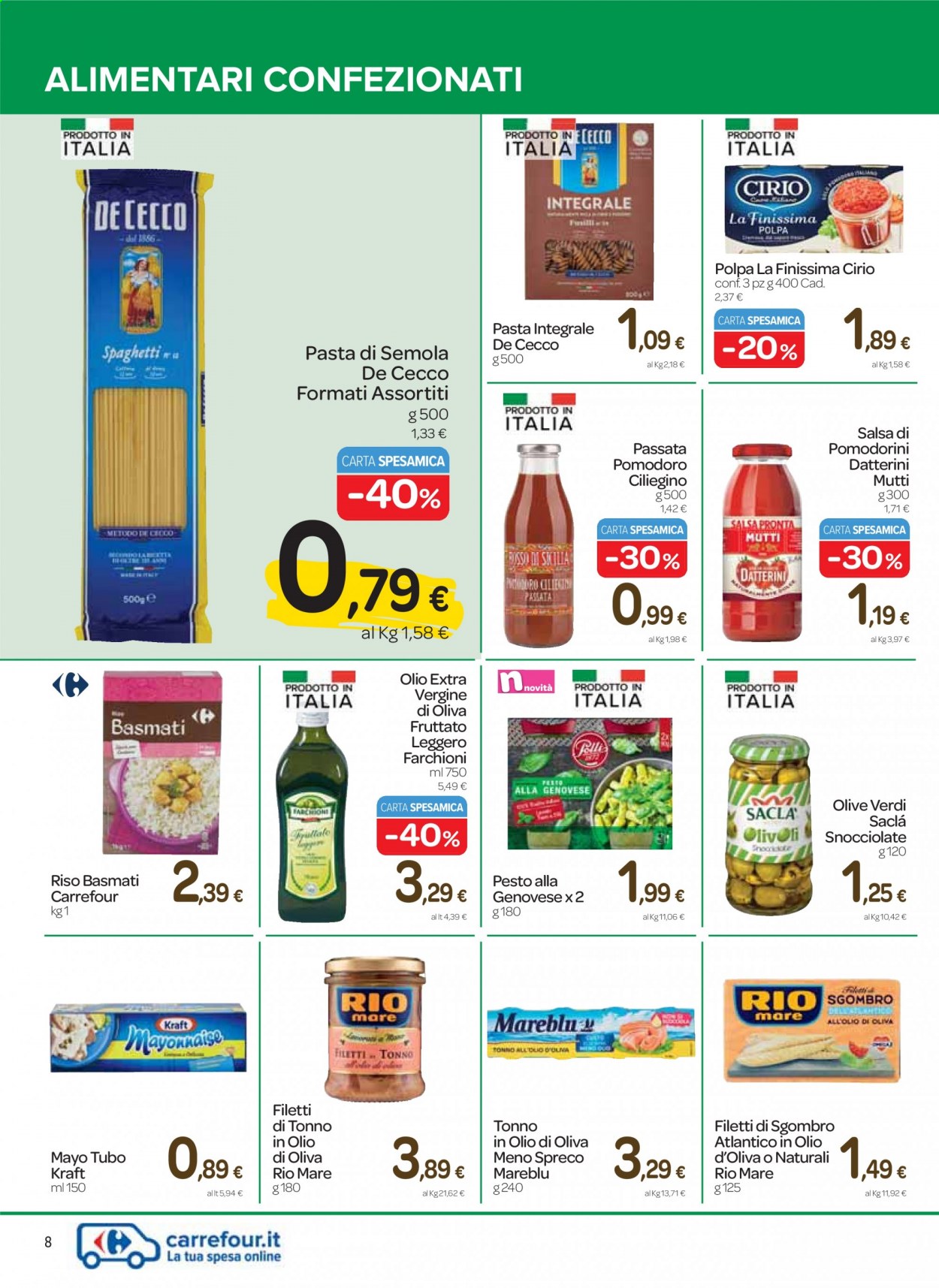 Volantino Carrefour - 7/4/2021 - 20/4/2021. Pagina 8