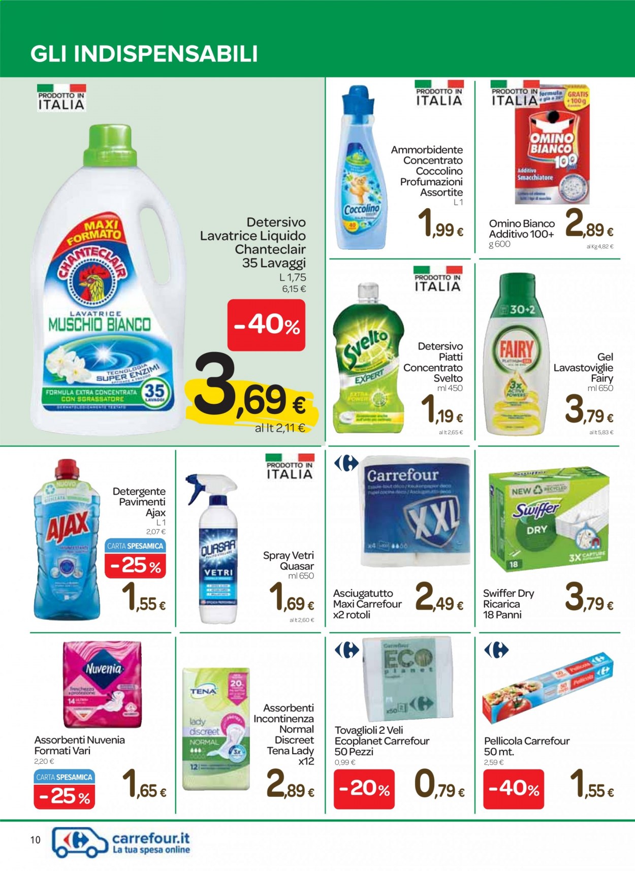 Volantino Carrefour - 7/4/2021 - 20/4/2021. Pagina 10