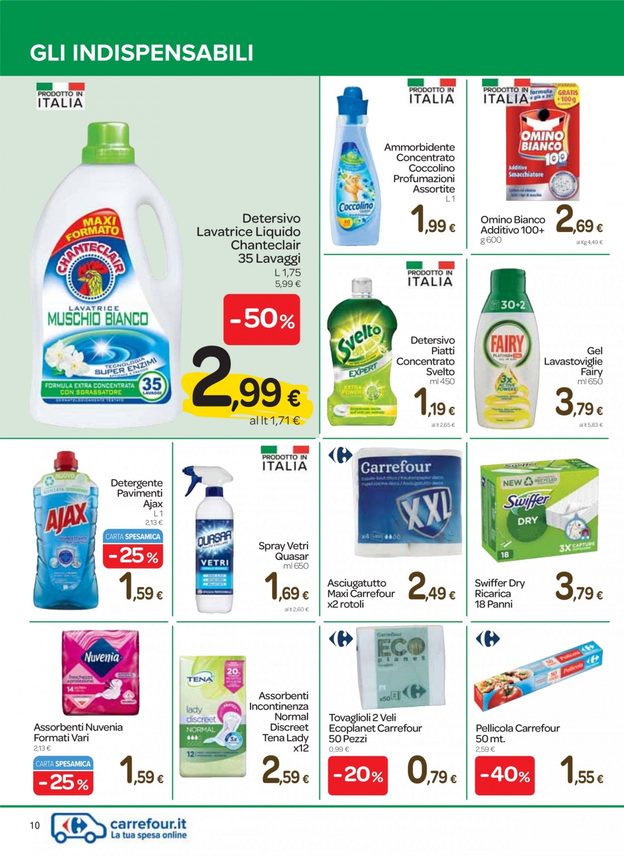 Volantino Carrefour - 7/4/2021 - 20/4/2021. Pagina 10