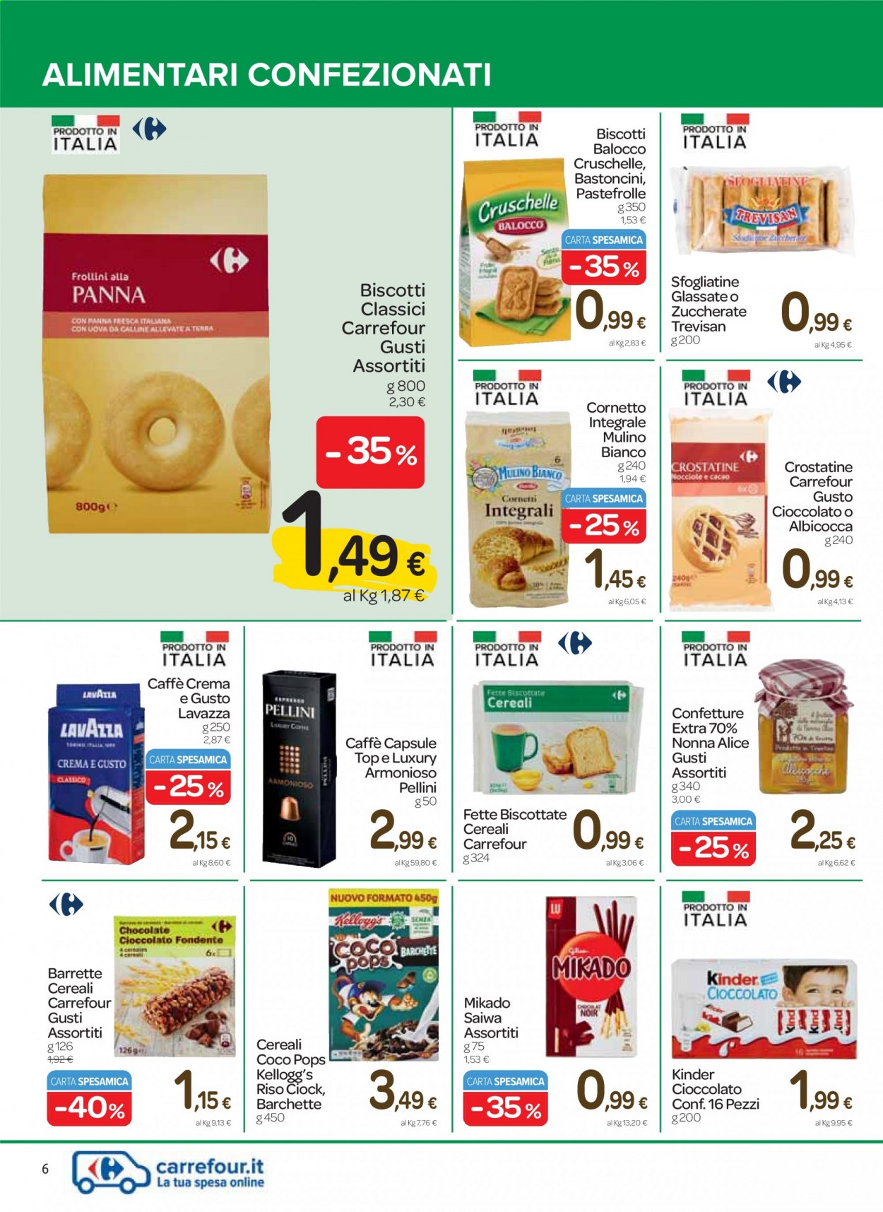 Volantino Carrefour - 7/4/2021 - 20/4/2021. Pagina 6
