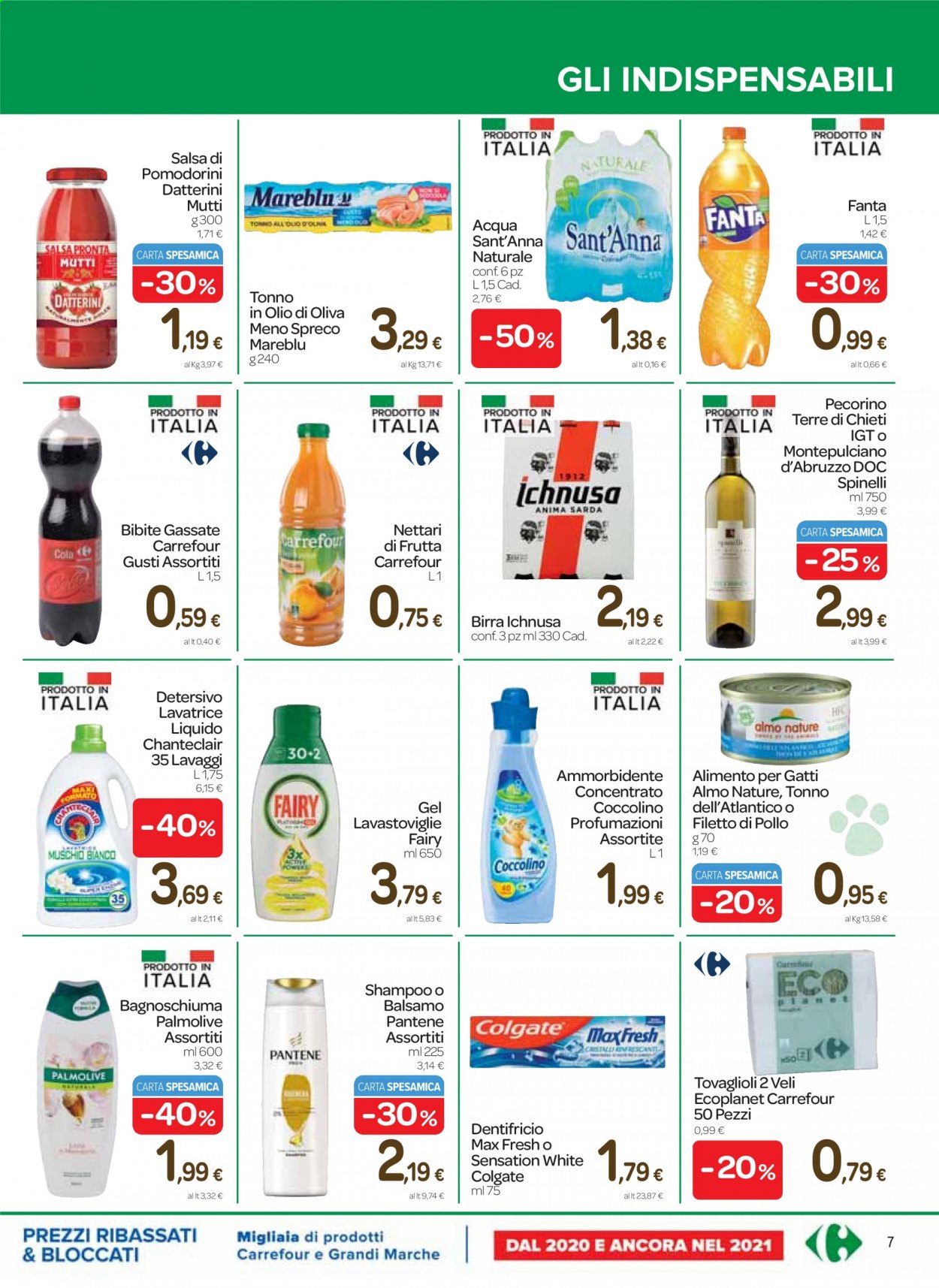 Volantino Carrefour - 7/4/2021 - 20/4/2021. Pagina 7