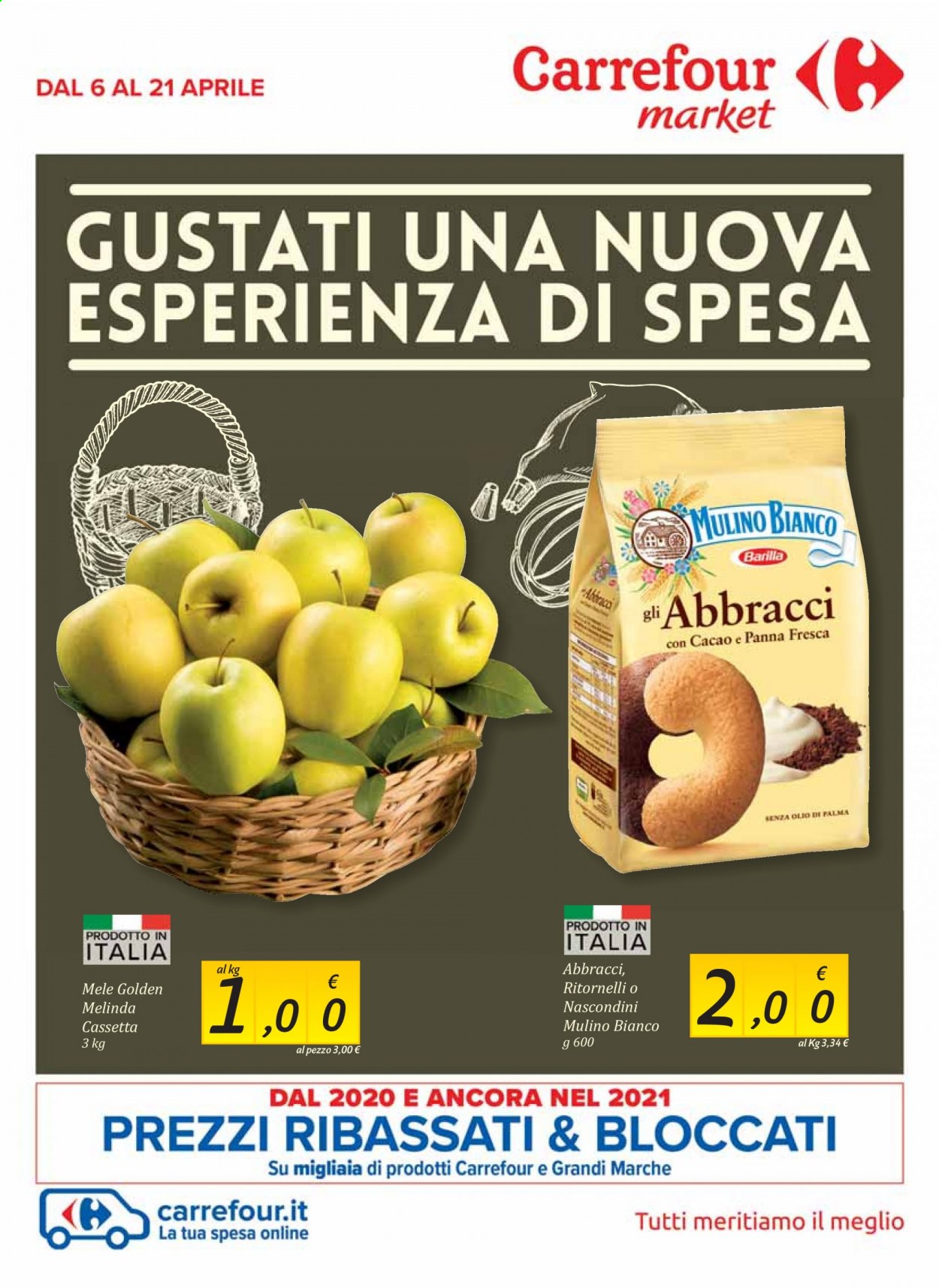 Leták Carrefour - 6.4.2021 - 21.4.2021. Strana 1