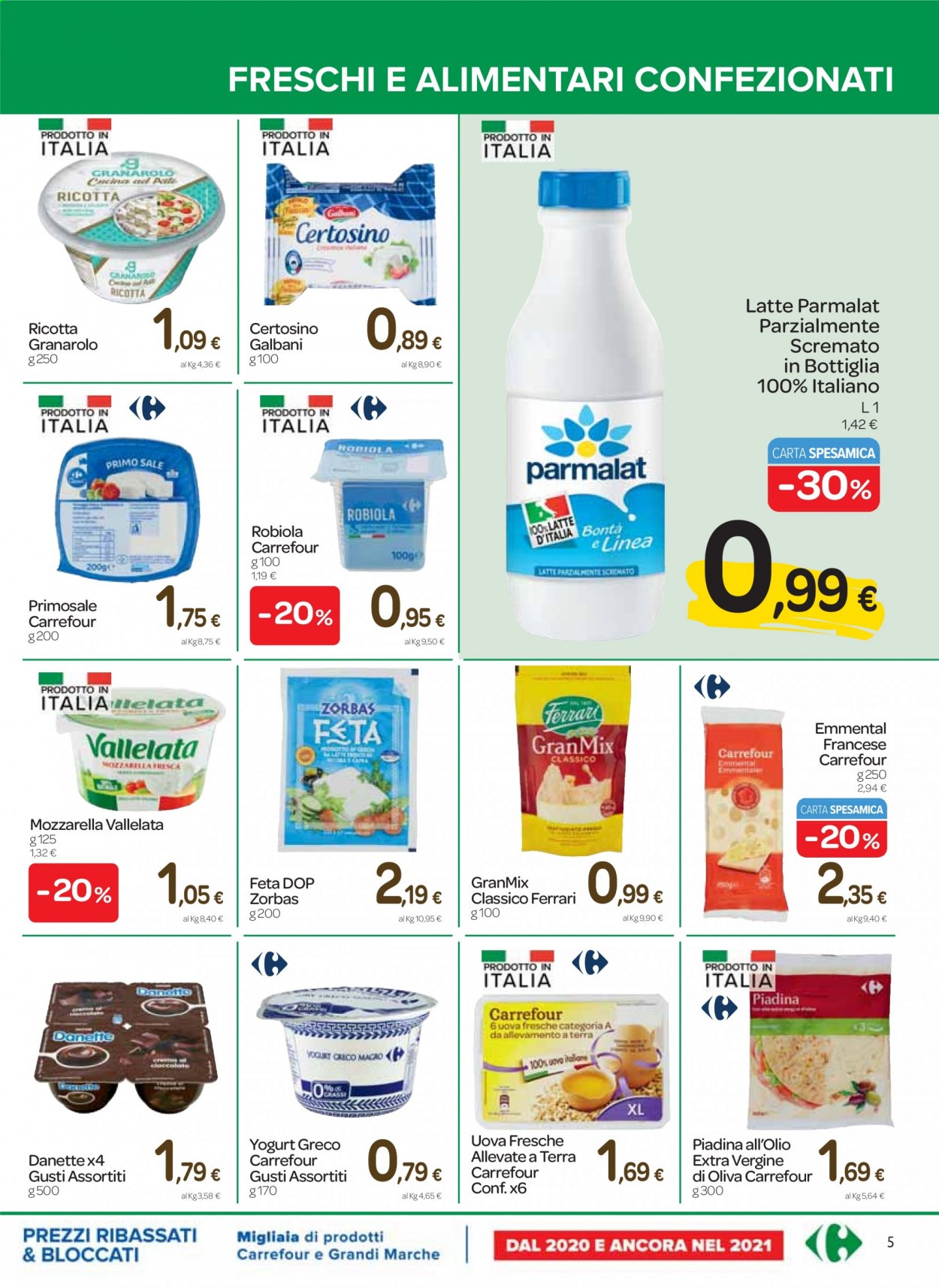 Volantino Carrefour - 7/4/2021 - 20/4/2021. Pagina 5