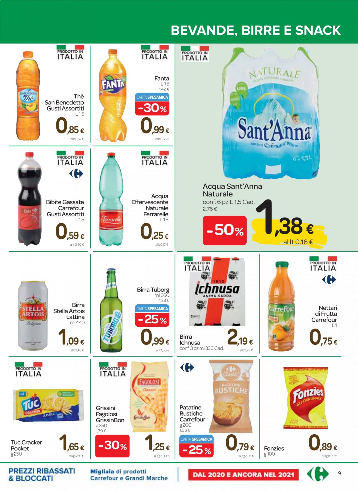 Volantino Carrefour - 7/4/2021 - 20/4/2021. Pagina 9