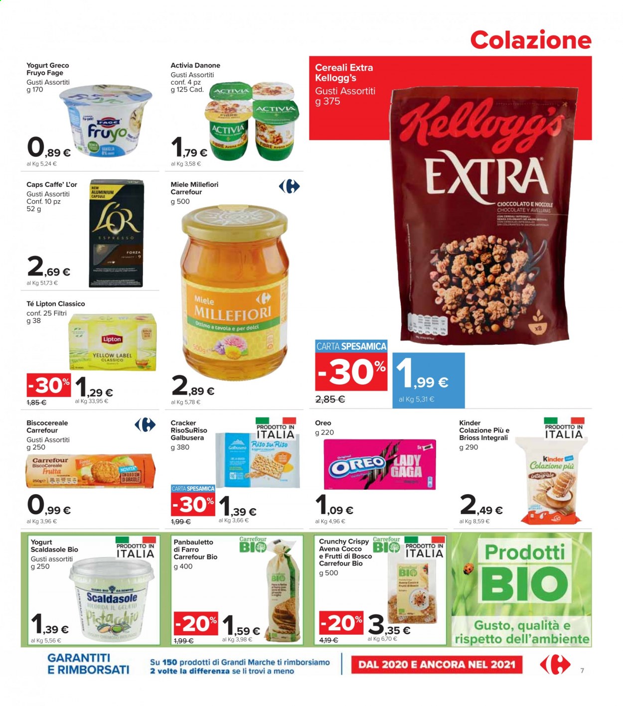 Volantino Carrefour - 6/4/2021 - 21/4/2021. Pagina 7