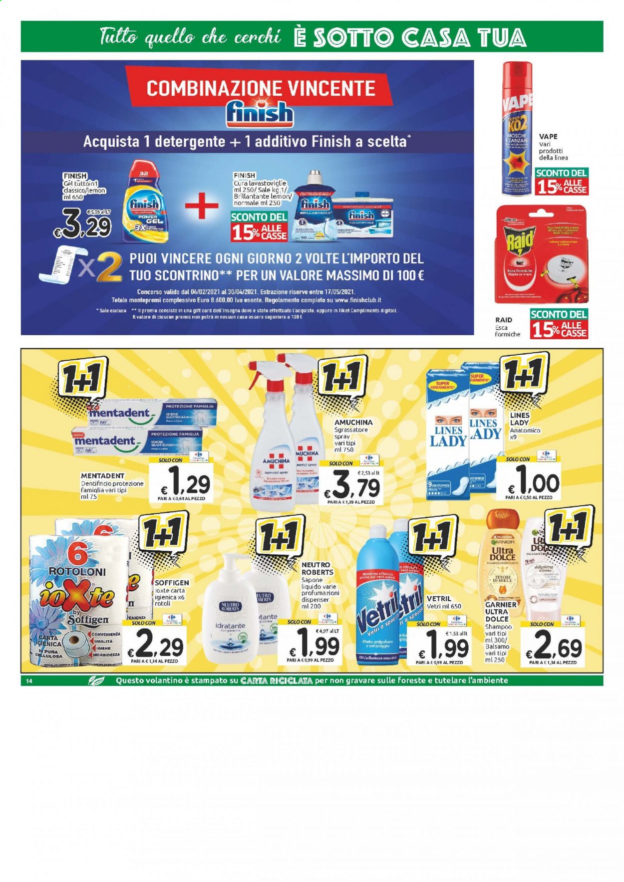 Volantino Carrefour - 7/4/2021 - 19/4/2021. Pagina 14