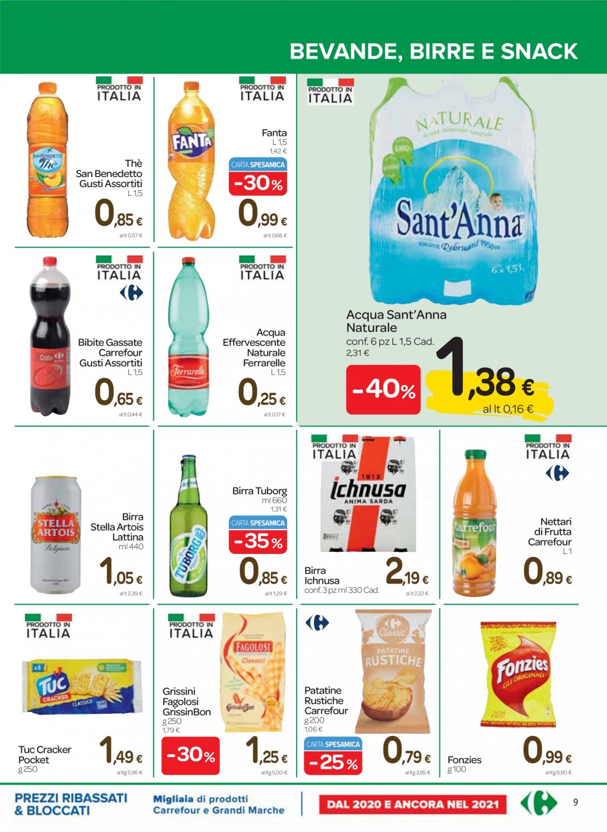 Volantino Carrefour - 7/4/2021 - 20/4/2021. Pagina 9